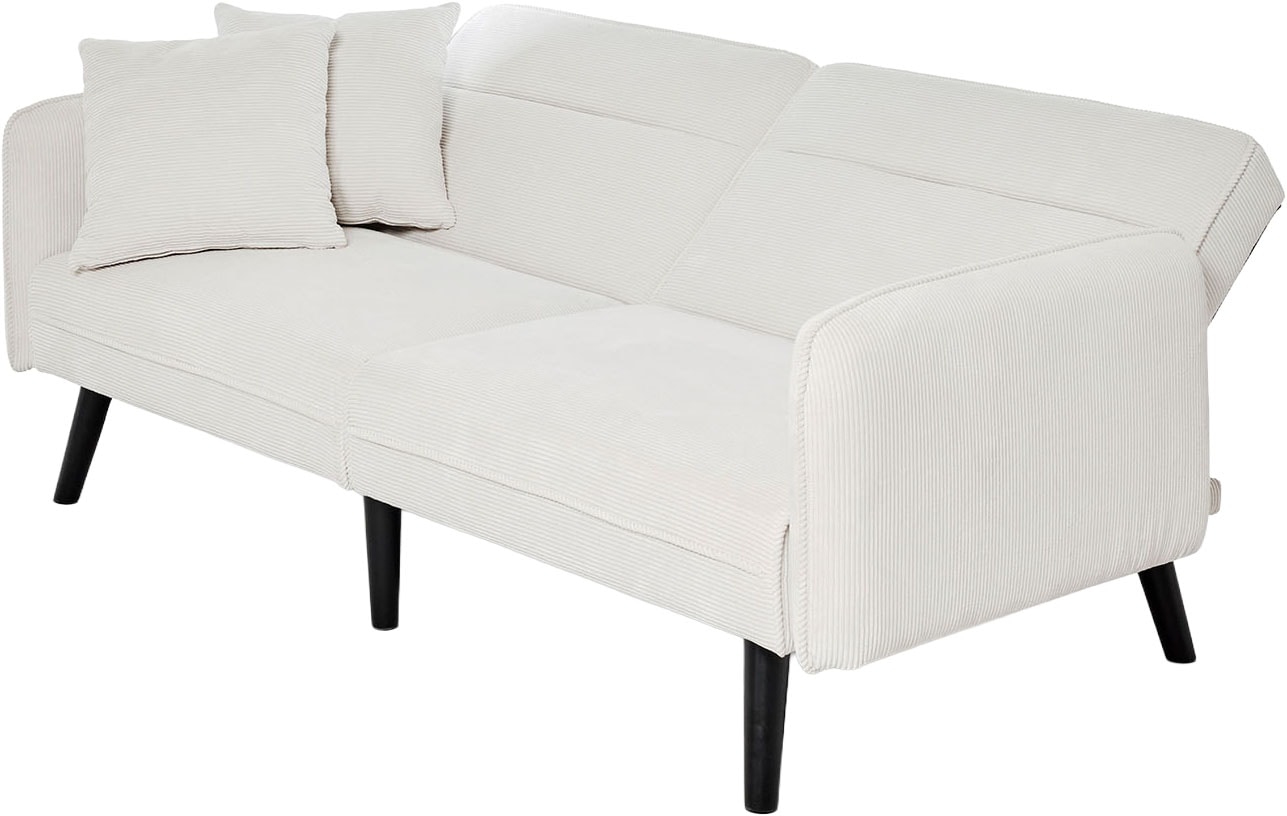 Jahnke Schlafsofa »CHILLAX LINE« mit Relax-und Schlaffunktion, inkl. Kissen, Breite 191 cm