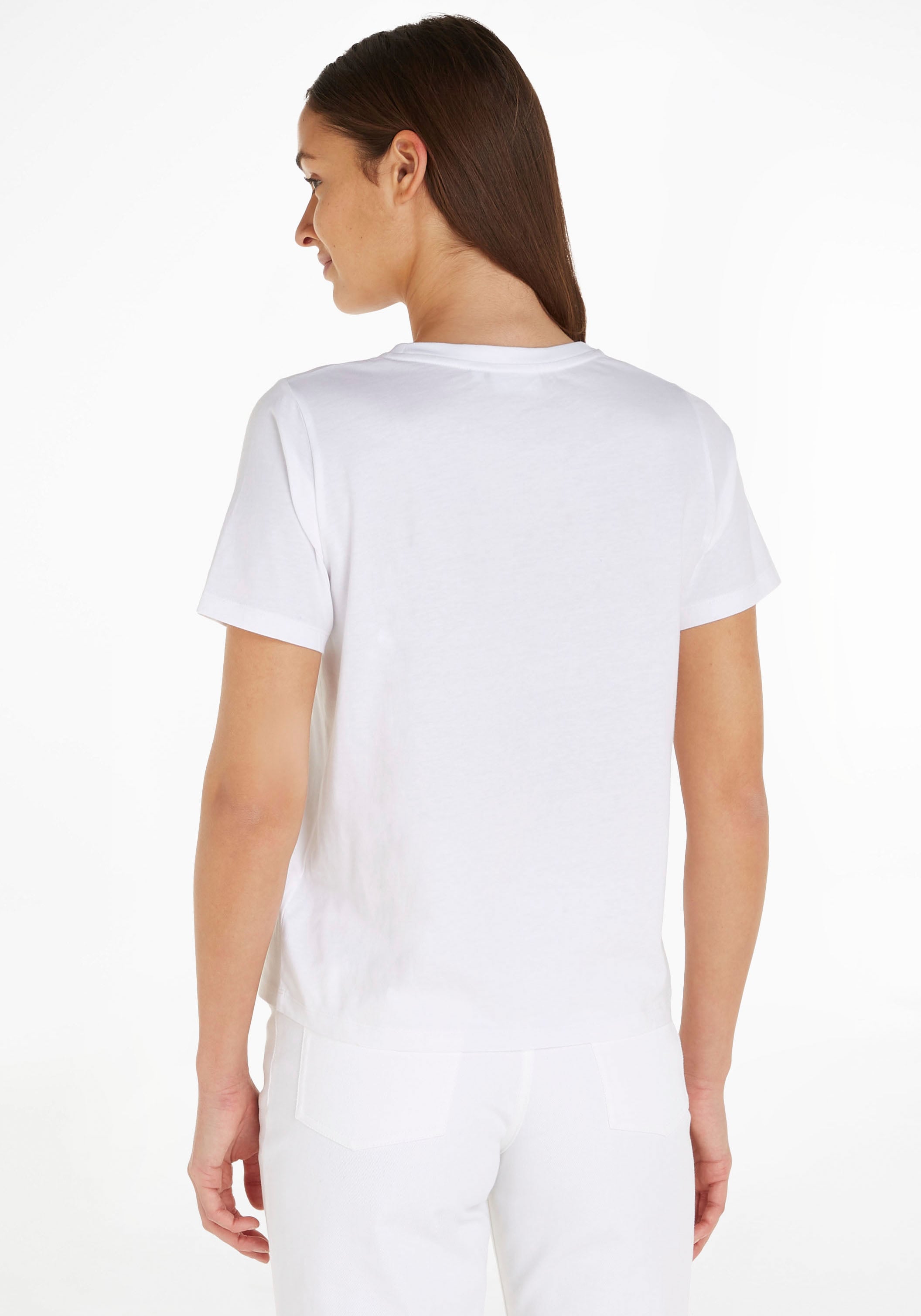 Calvin Klein T-Shirt »MICRO LOGO T-SHIRT«, aus reiner Baumwolle