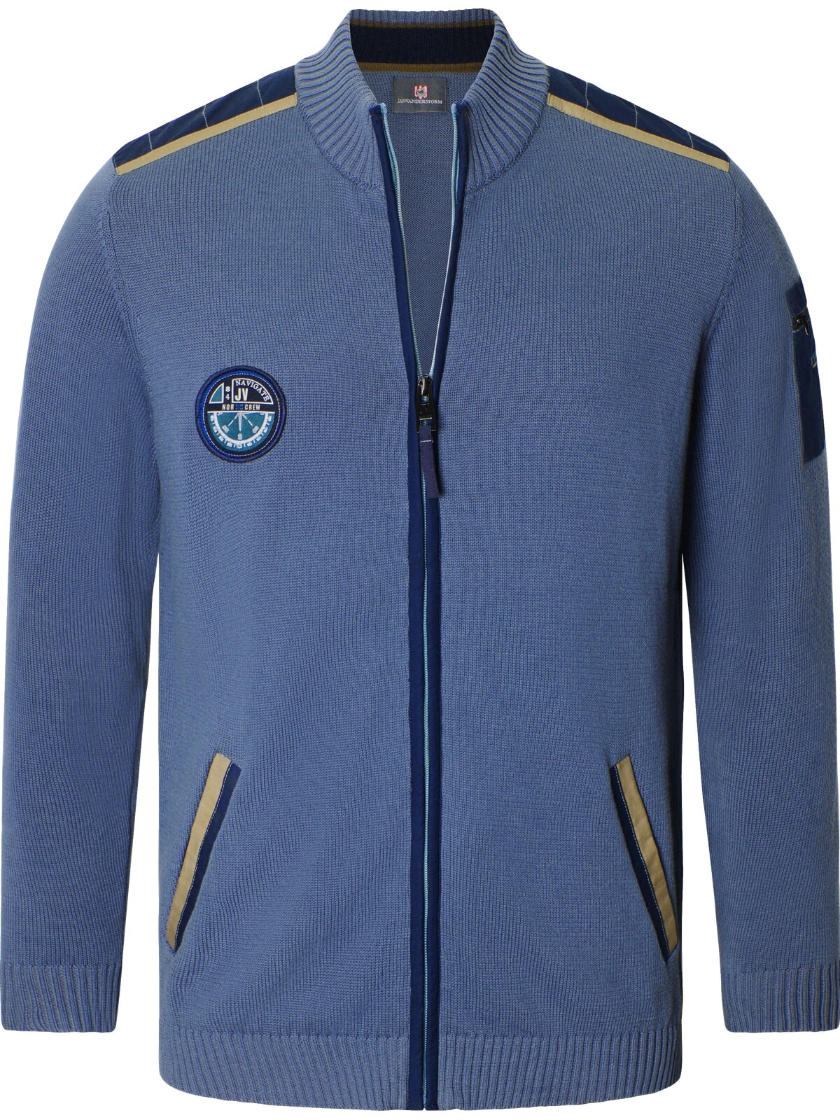 Jan Vanderstorm Strickjacke »Strickjacke ARNAR«