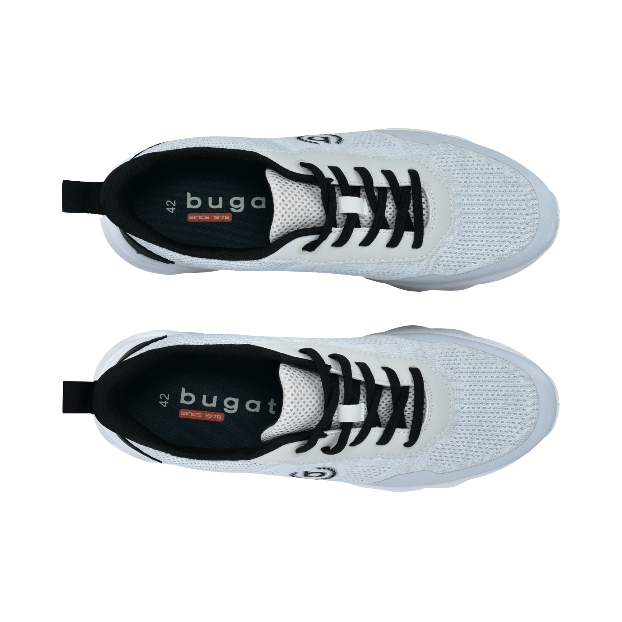 bugatti Sneaker  , Freizeitschuh, Halbschuh, Slipper mit seitlichem Logo-Icon