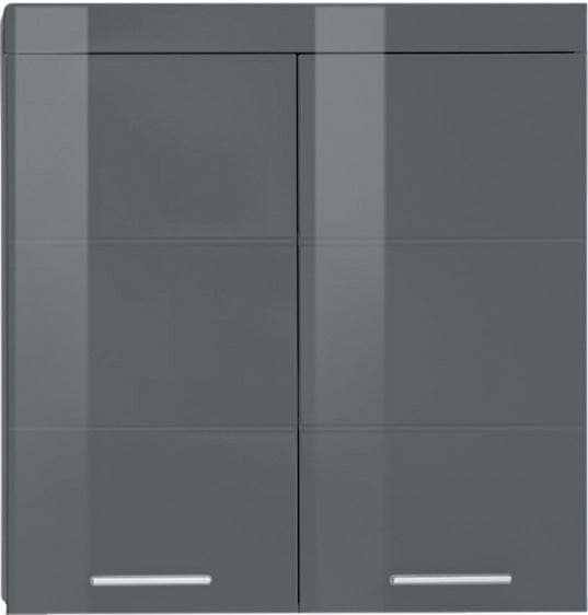 welltime Hängeschrank »Avena«, Badschrank breit mit verstellbaren Böden - Maße (B/T/H) 73/23/77 cm