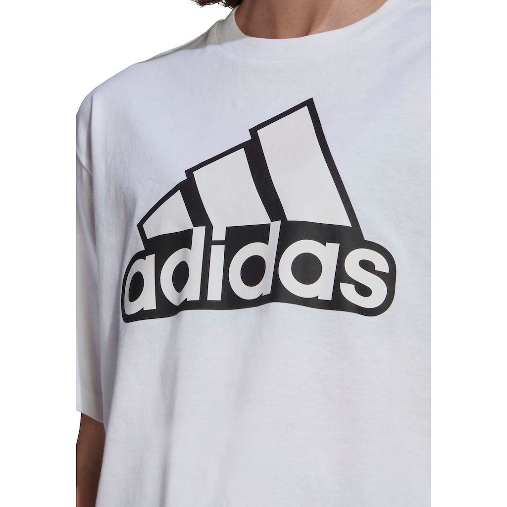 adidas Performance T-Shirt »ESSENTIALS LOGO BOXY TEE«
