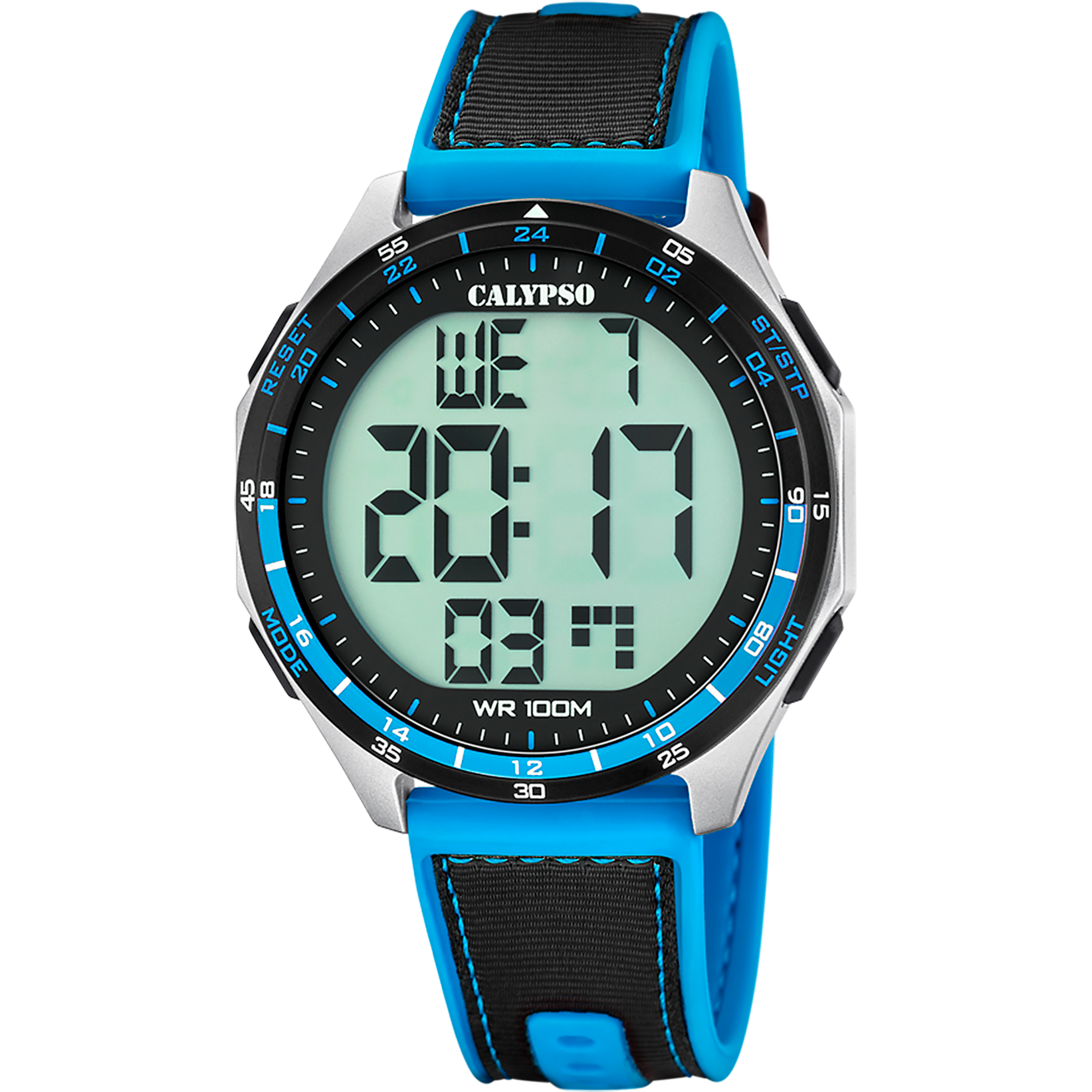 CALYPSO WATCHES Chronograph »Urban Digital« Quarzuhr, Armbanduhr, Herrenuhr, digital, Tag, Wochentag, Monat, Jahr