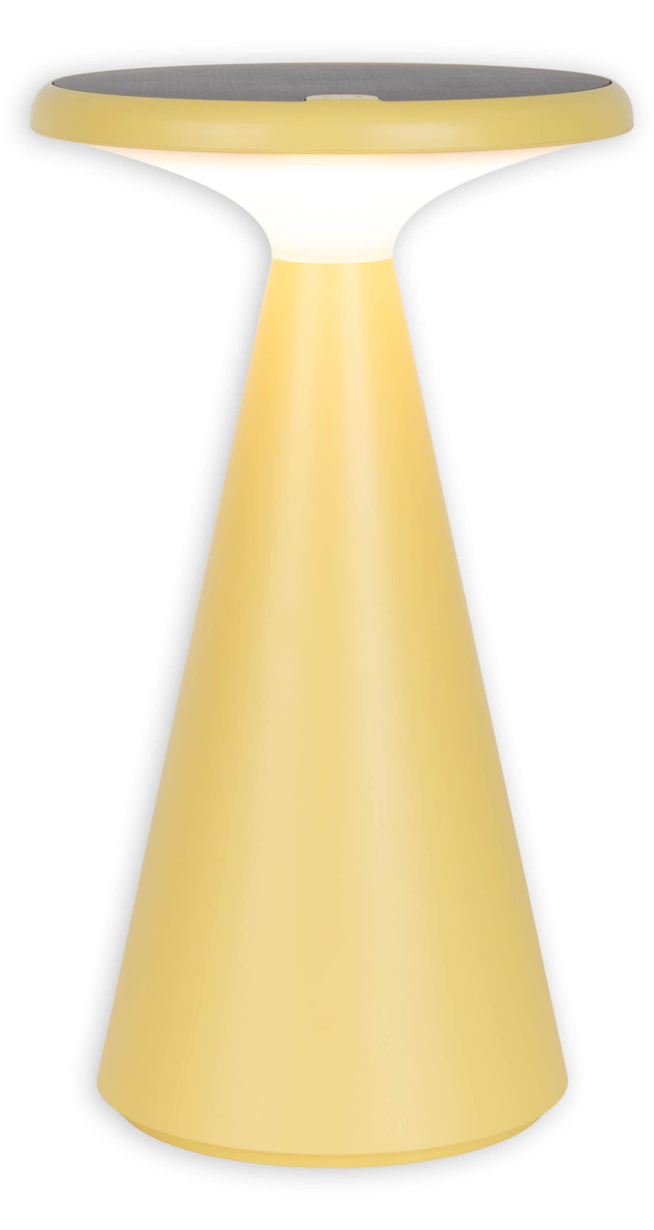 näve LED Tischleuchte »Palu« LED-Modul 1 Stk. Warmweiß Solar-/Akkubetrieb, Touch, Dimmbar, Memory, USB-C-Ladekabel, warmweiß