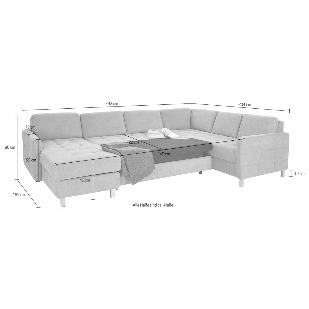 sit&more Wohnlandschaft »Pablo«