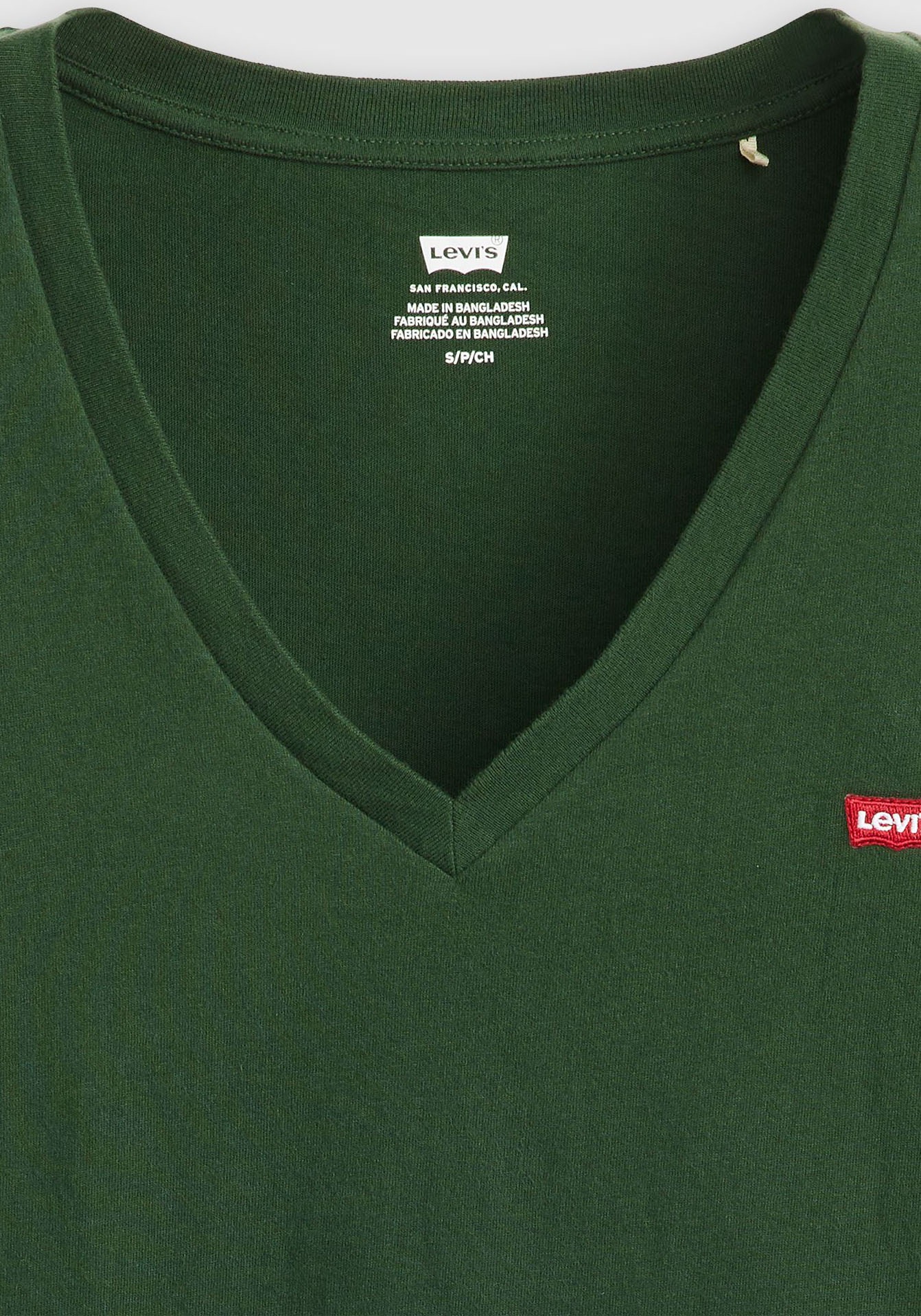 Levi's® V-Shirt »Perfect Tee«, mit kleinem Batwing- Logo