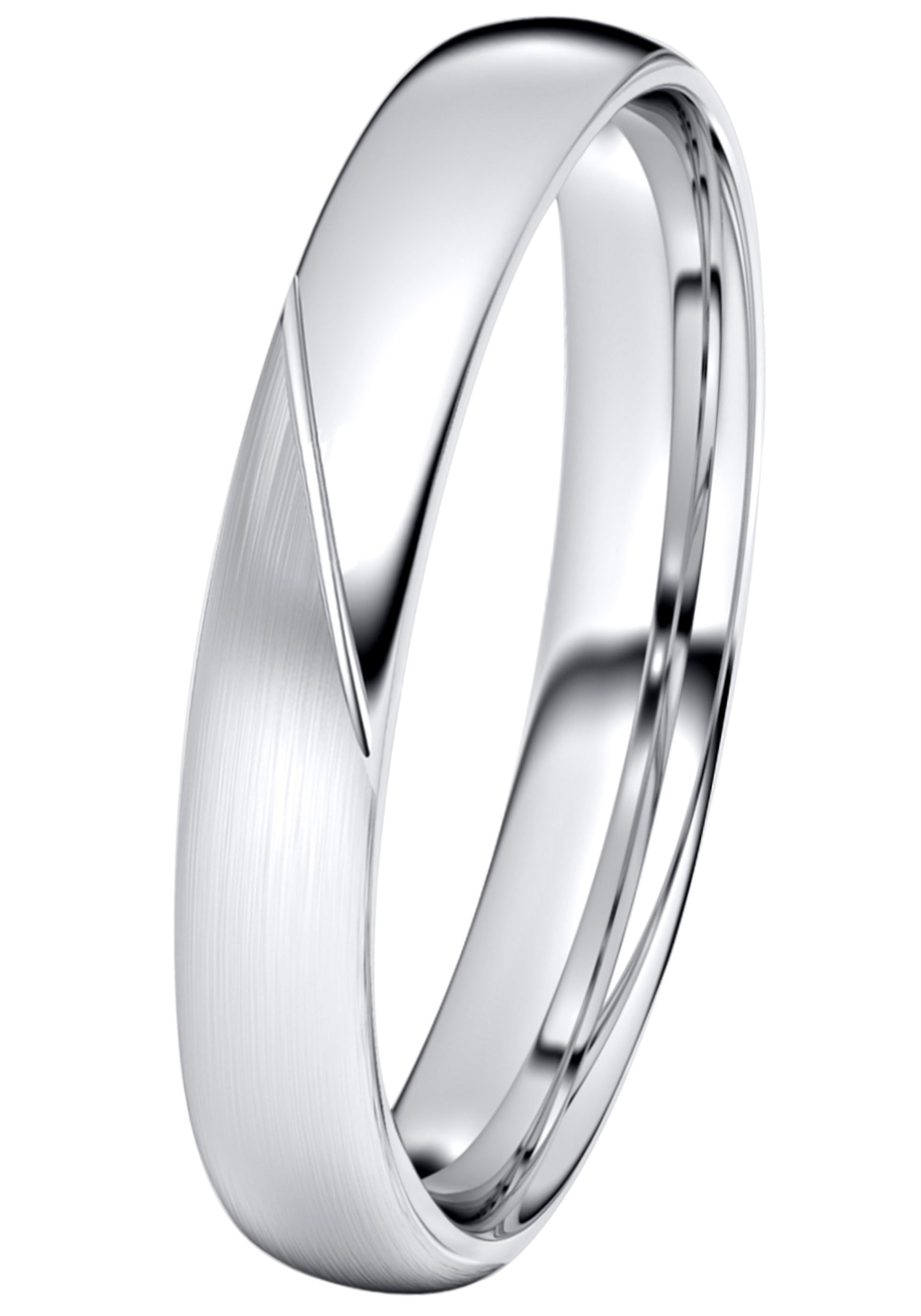 DOOSTI Trauring »Schmuck Geschenk Silber 925 Trauring Ehering Partnerring LIEBE«, wahlweise mit oder ohne Zirkonia