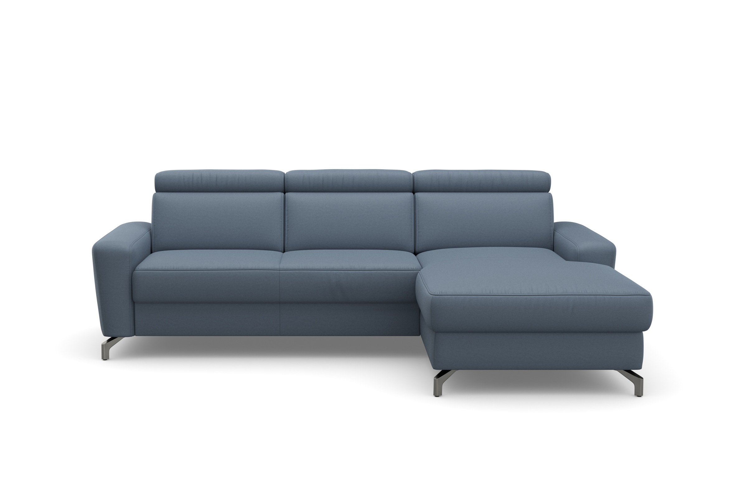 sit&more Ecksofa »Scarlett L-Form«, inklusive Kopfteilverstellung, wahlweise mit Bettfunktion, Bettkasten