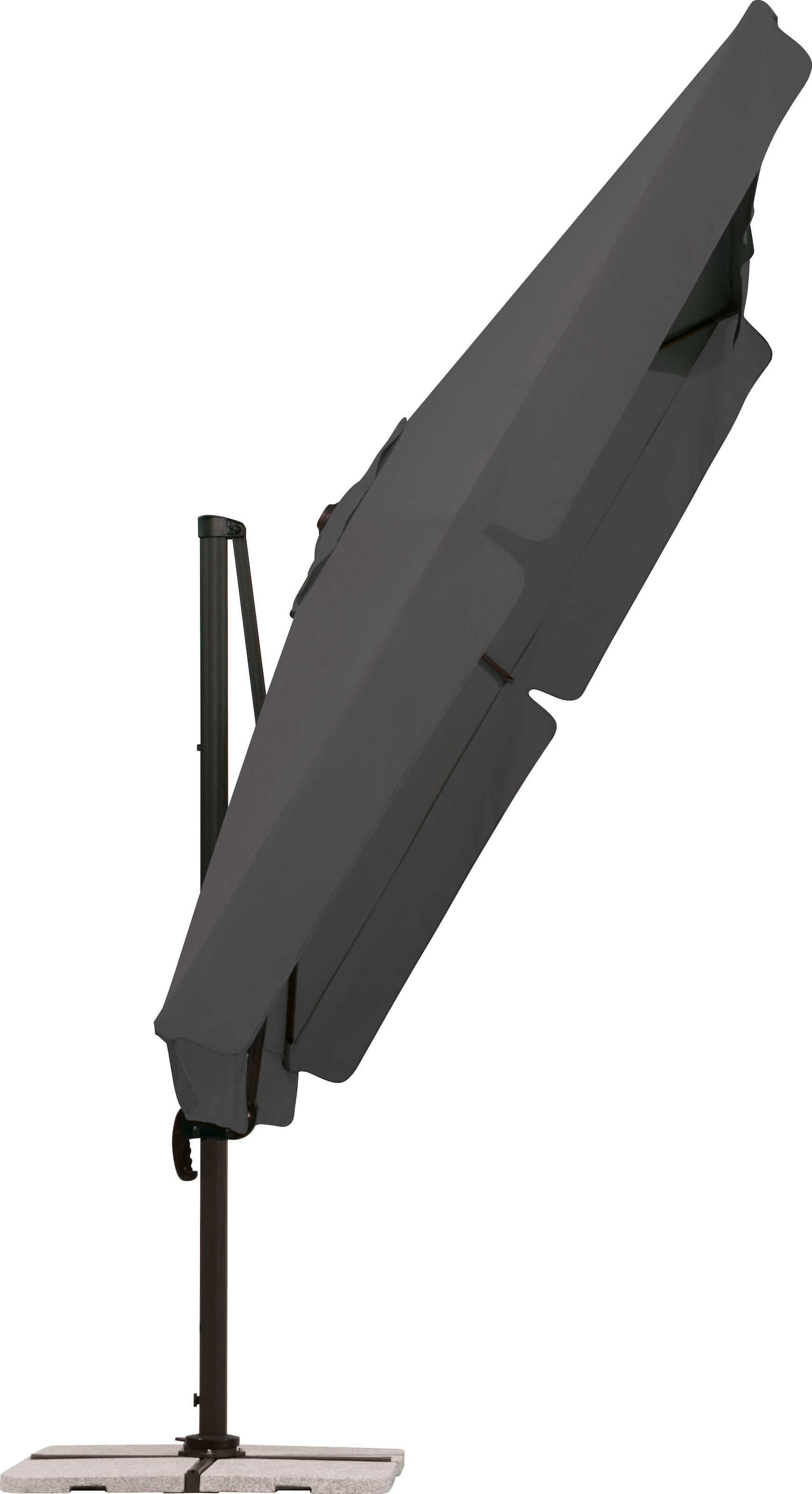 Schneider Schirme Ampelschirm »Rhodos« mit Schutzhülle und Schirmständer, ohne Wegeplatten