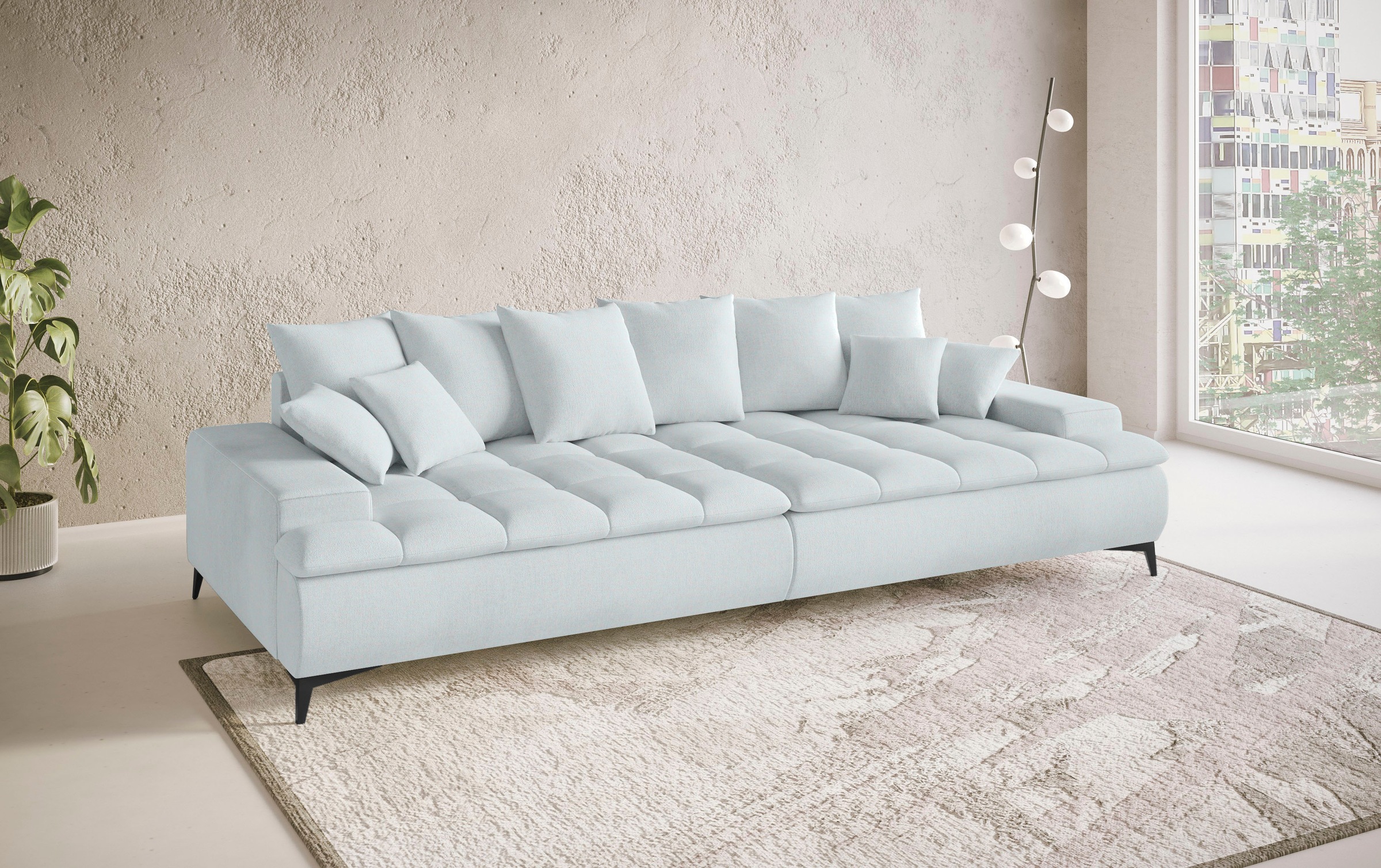 Mr. Couch Big-Sofa »Haiti III«, Mit Kaltschaum, bis 140 kg belastbar