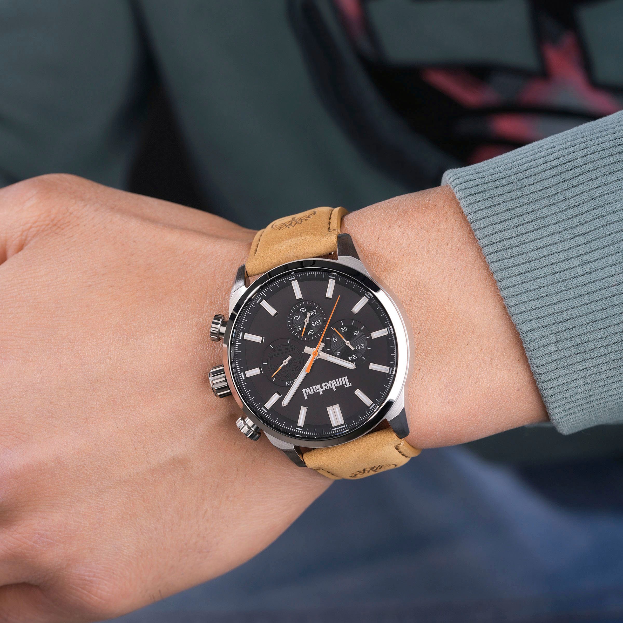 Timberland Multifunktionsuhr »HENNIKER II«, Armbanduhr, Quarzuhr, Herrenuhr, Datum