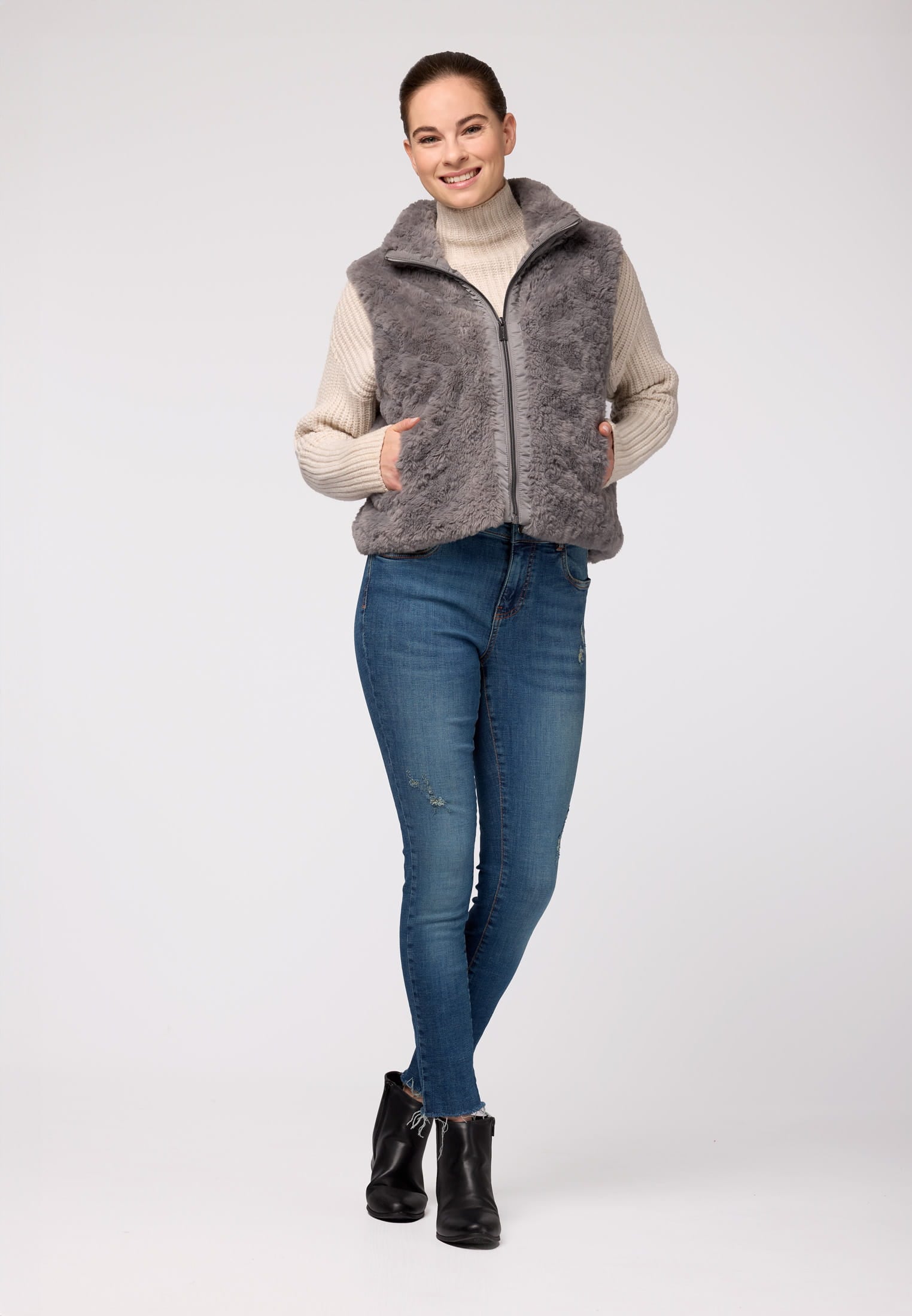 SURI FREY Fellimitatweste »Fellweste SFY Freyday«