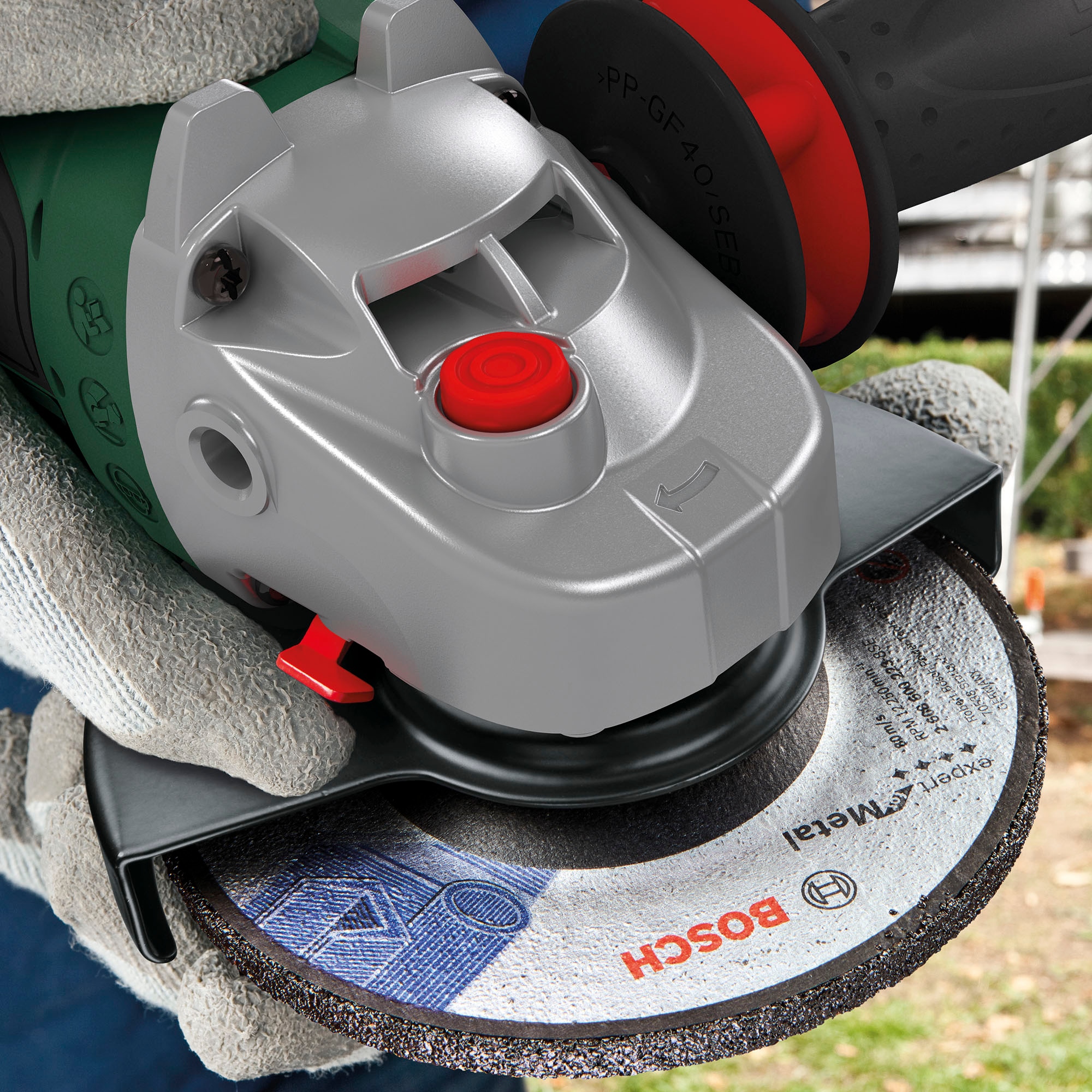 Bosch Home & Garden Akku-Winkelschleifer »AdvancedGrind 18V-80 - solo«, ohne Akku und Ladegerät