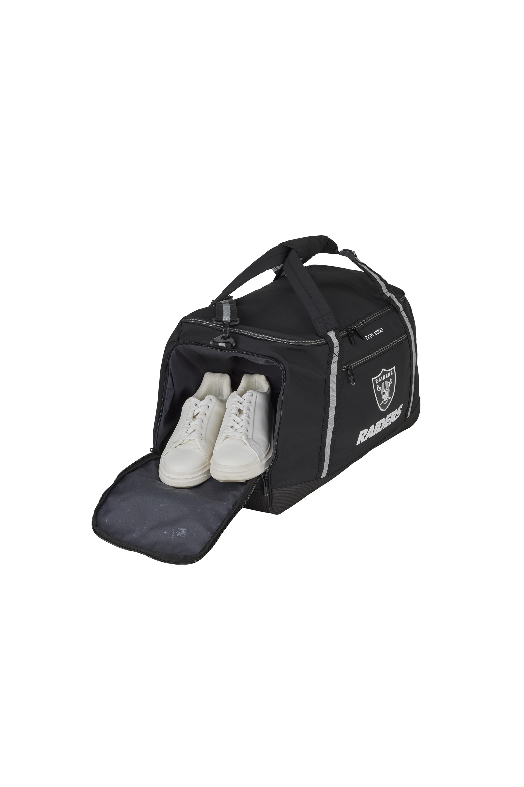 travelite Sporttasche »travelite x NFL Duffle Bag 2in1« Unisex Tasche, als Rucksack nutzbar, Schuhfach und Aufsteckfunktion