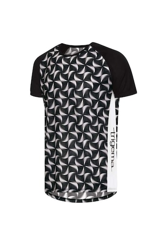 Trekkingjacke »TRIGEMA Sport T-Shirt aus atmungsaktivem COOLMAX®-Material«, (1 St.)
