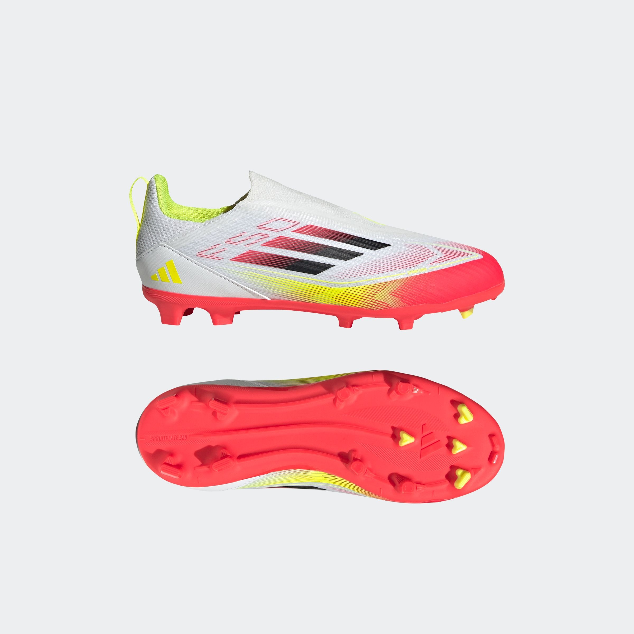 adidas Performance Fußballschuh »F50 LEAGUE LACELESS KIDS FG/MG«