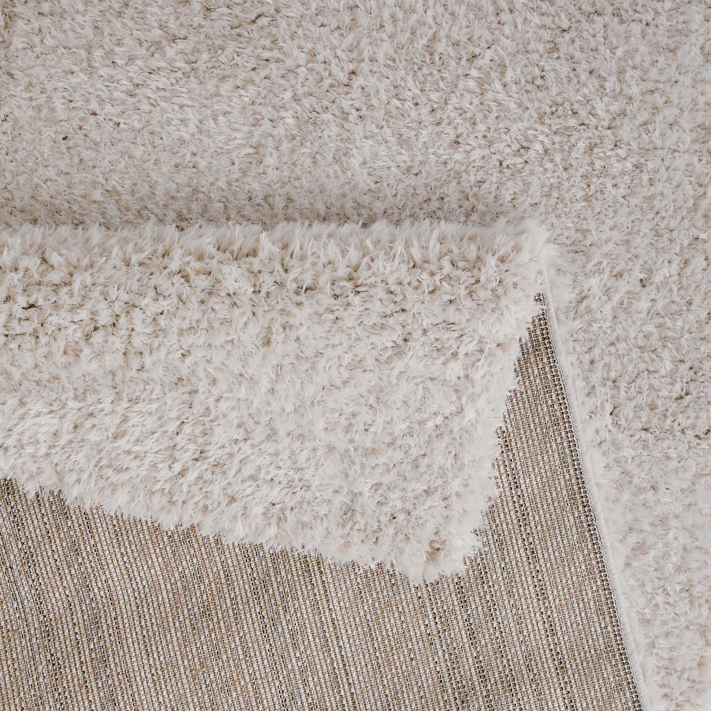 OTTO home Hochflor-Teppich »Josetta , auch als Läufer erhältlich« rechteckig 50 mm Höhe Langflor, Shaggy, dichter weicher Hochflor, uni farben, Wohnzimmer