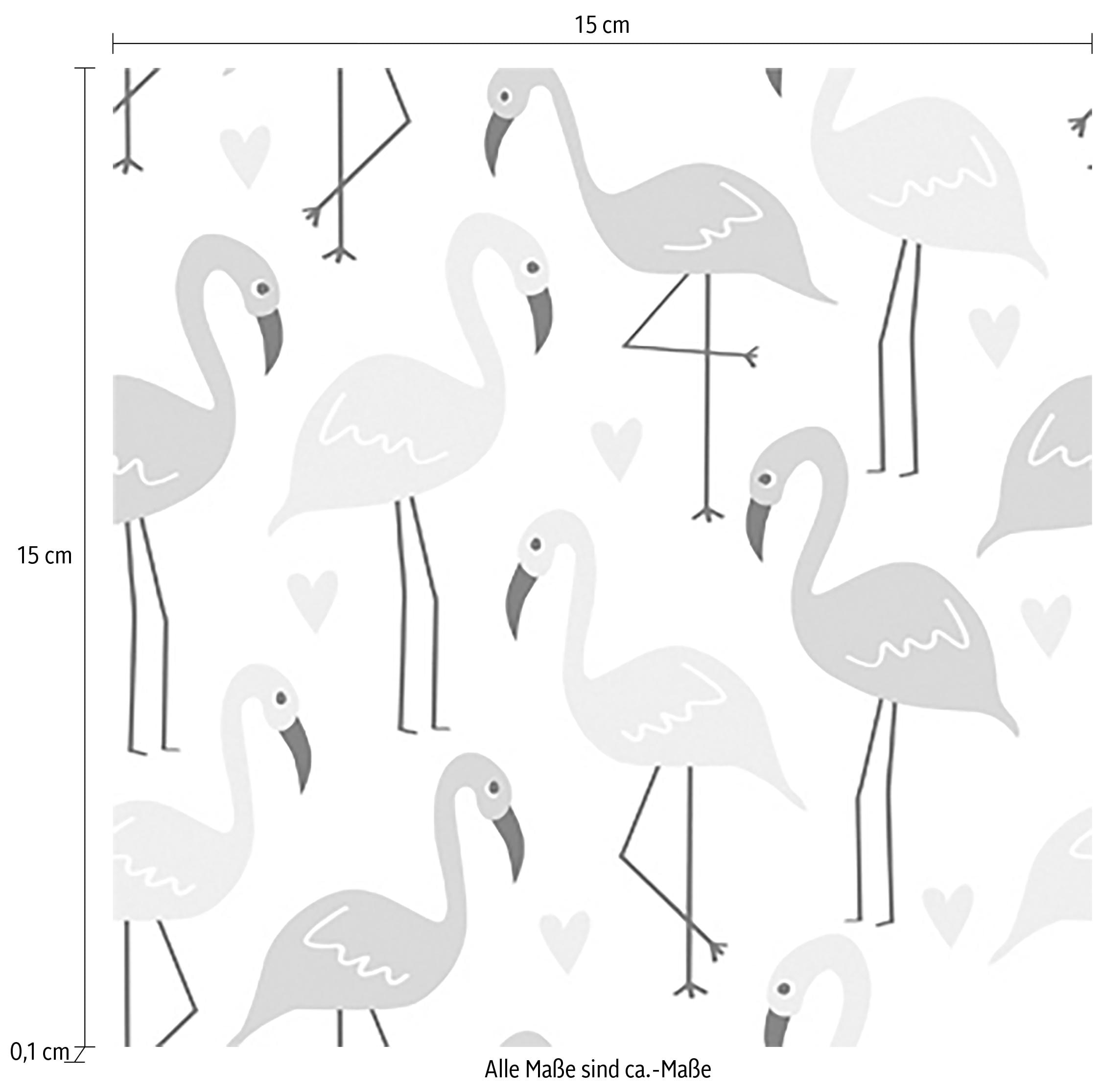 queence Fliesenaufkleber »Flamingos«