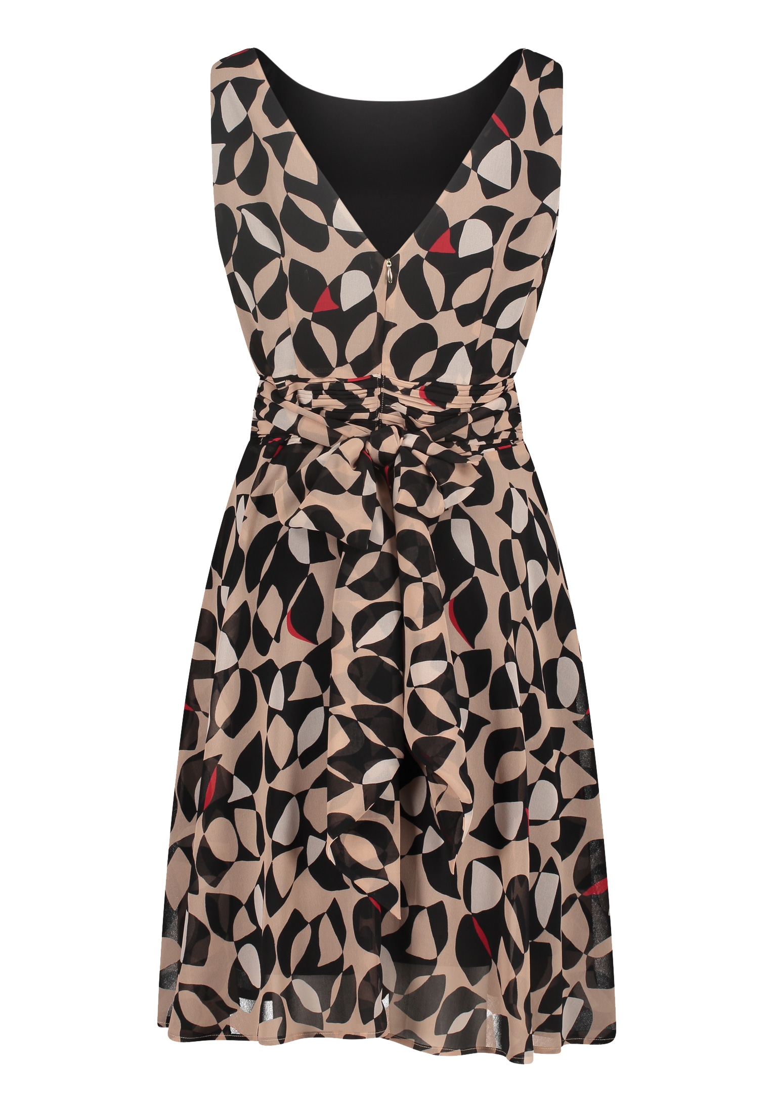 Betty&Co Chiffonkleid »Chiffonkleid ohne Arm«