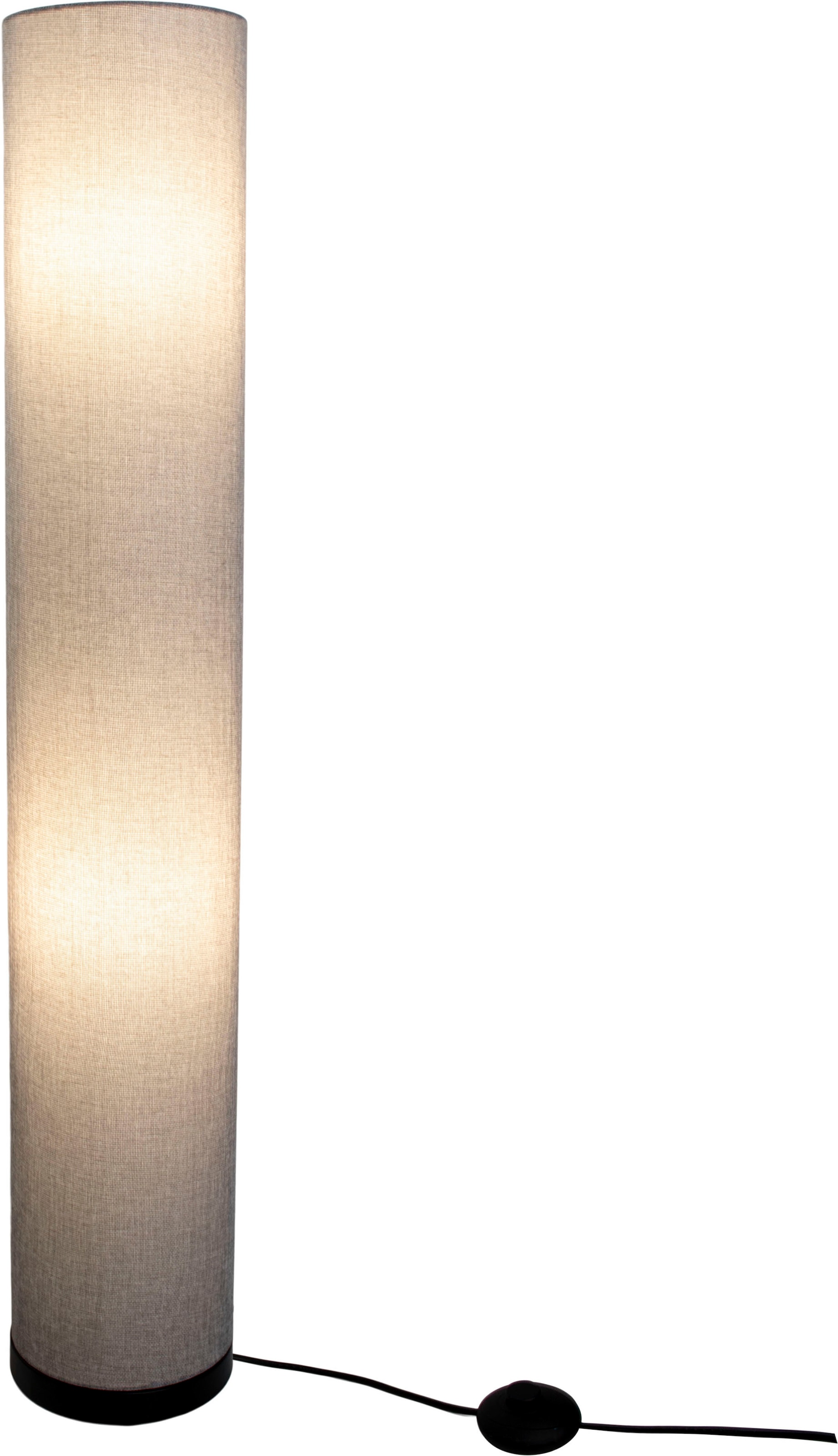 näve Stehlampe »Beate«, 3 flammig-flammig, E27 Metall/Textil, 110cm, online 3x Höhe: max. grau exkl. OTTO bei Farbe: 40W
