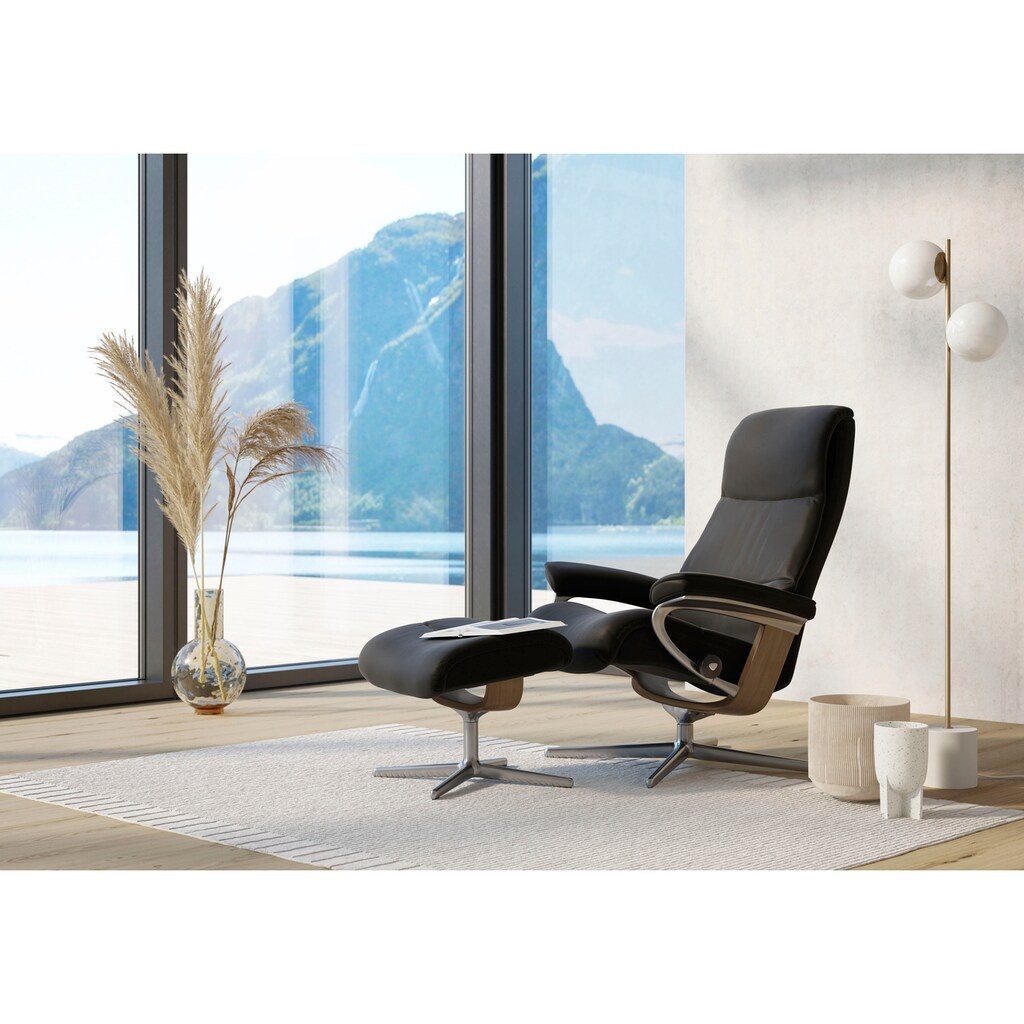 Stressless® Relaxsessel »View«, (Set, Relaxsessel mit Hocker)