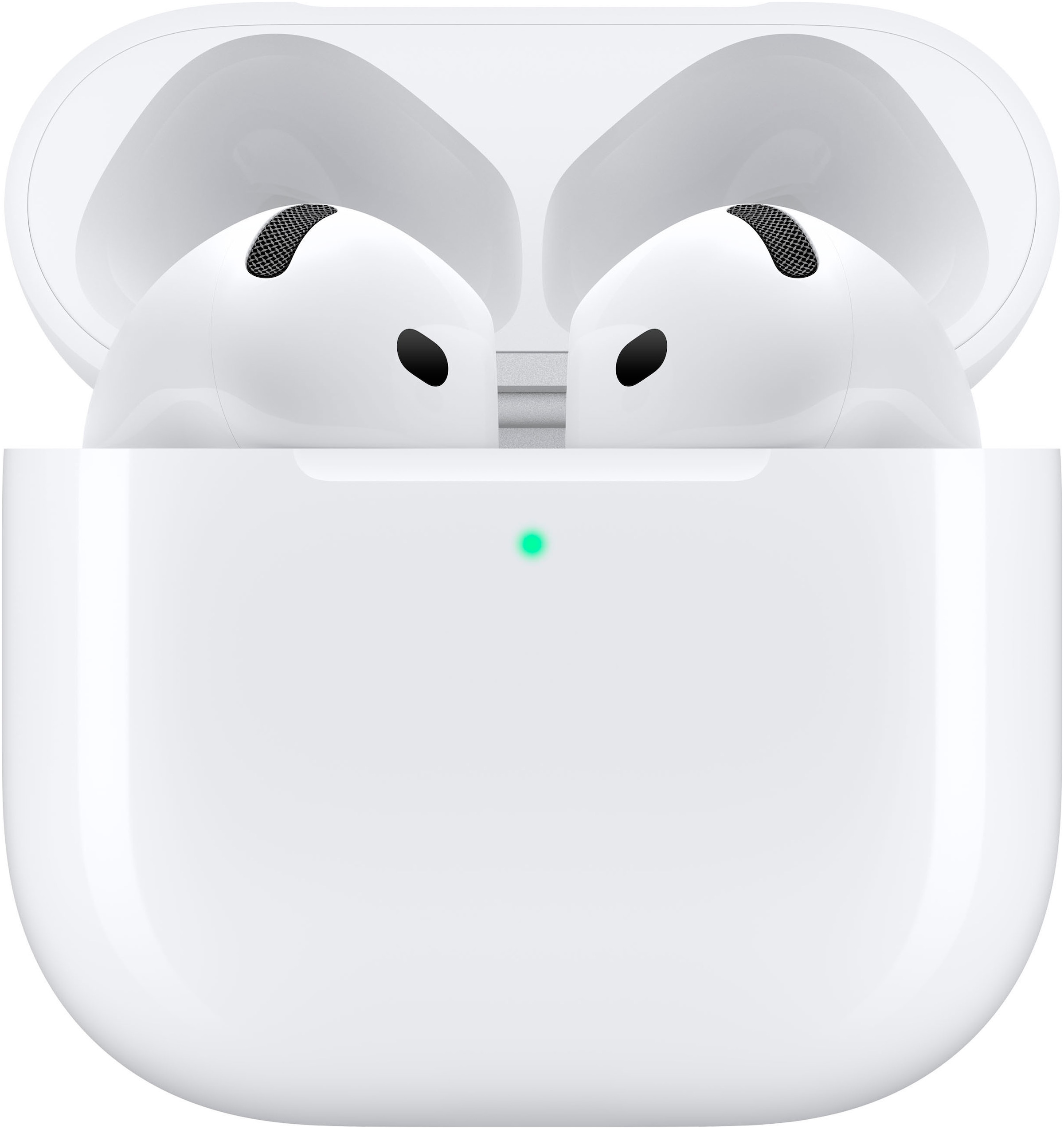 Apple wireless In-Ear-Kopfhörer »AirPods 4«, Bluetooth, kompatibel mit Siri-integrierte...