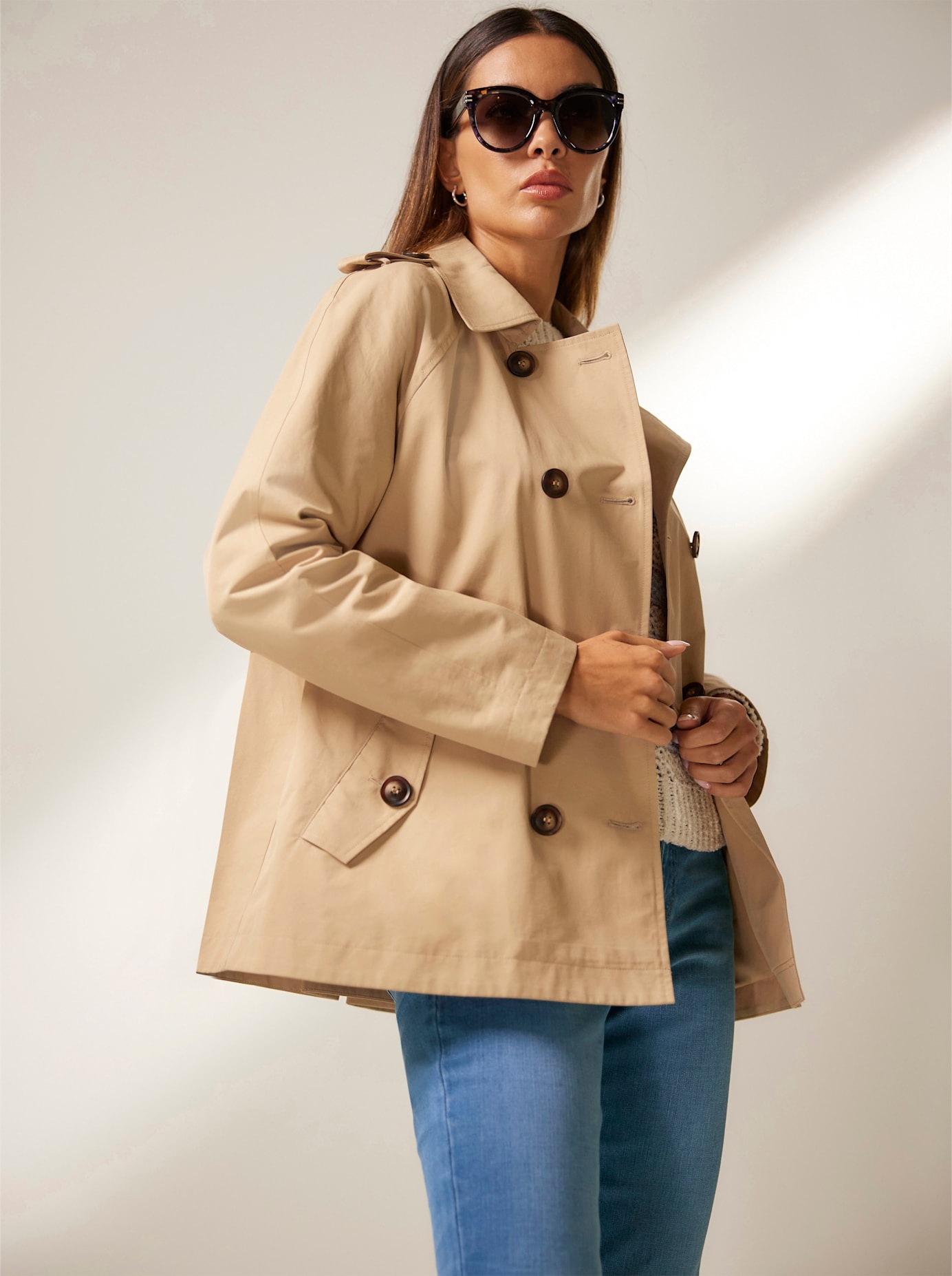 heine Langjacke, ohne Kapuze