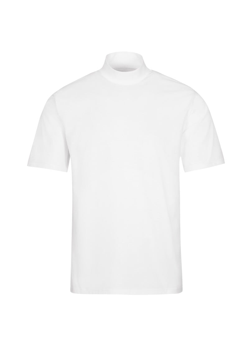 Trigema T-Shirt »TRIGEMA T-Shirt mit Stehkragen« 1 Stk.