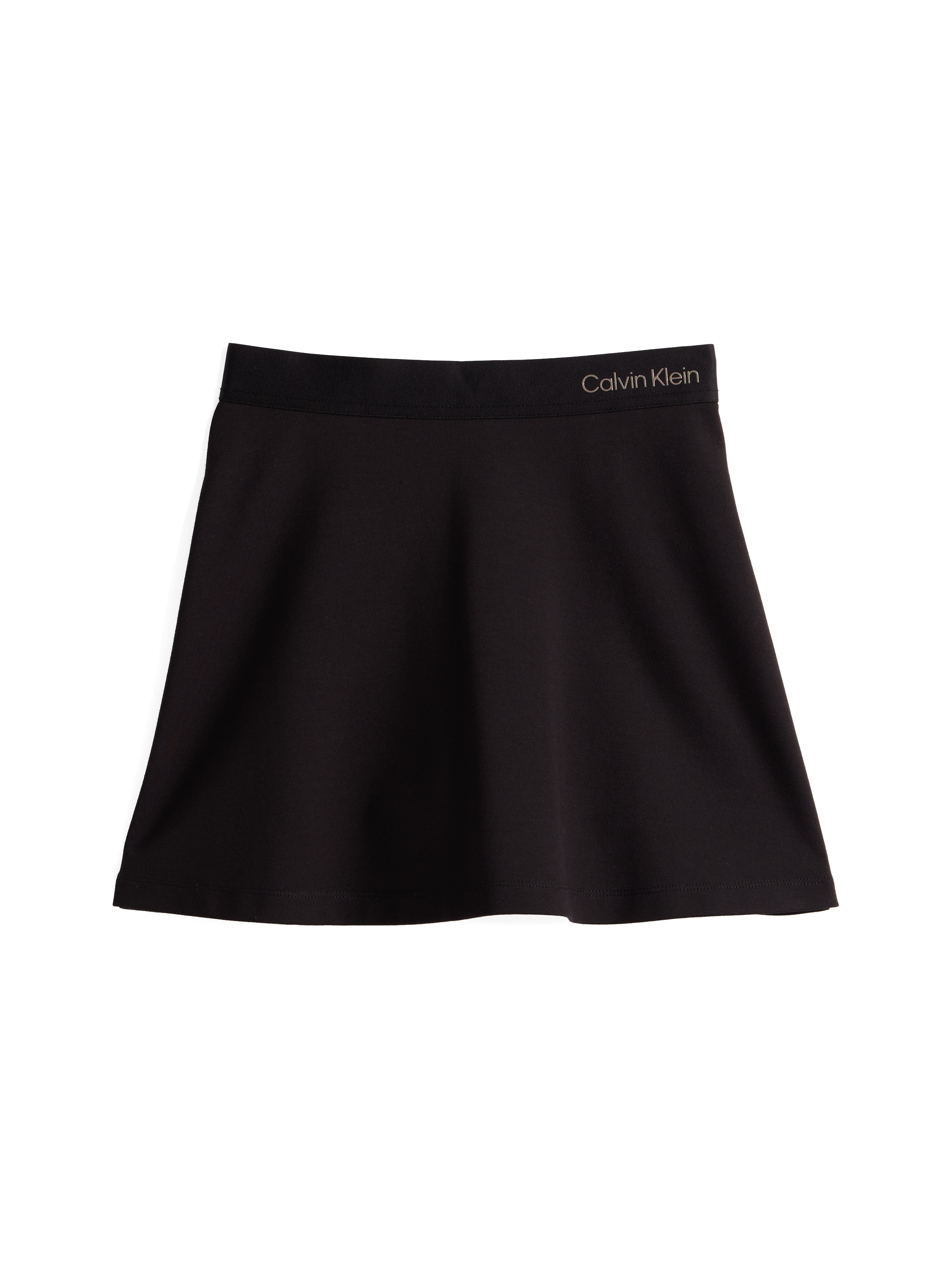 Calvin Klein Jeans Minirock »LOGO TAPE FLARE PUNTO SKIRT«, für Kinder bis 16 Jahre, mit elastischem Bund