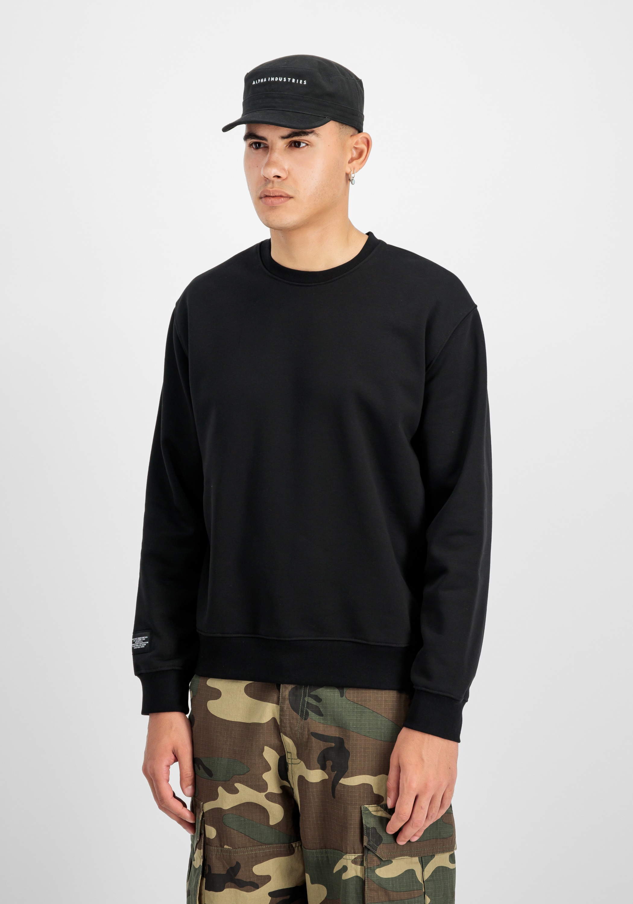 Alpha Industries Sweater »Label Sweatshirt Backprint«
