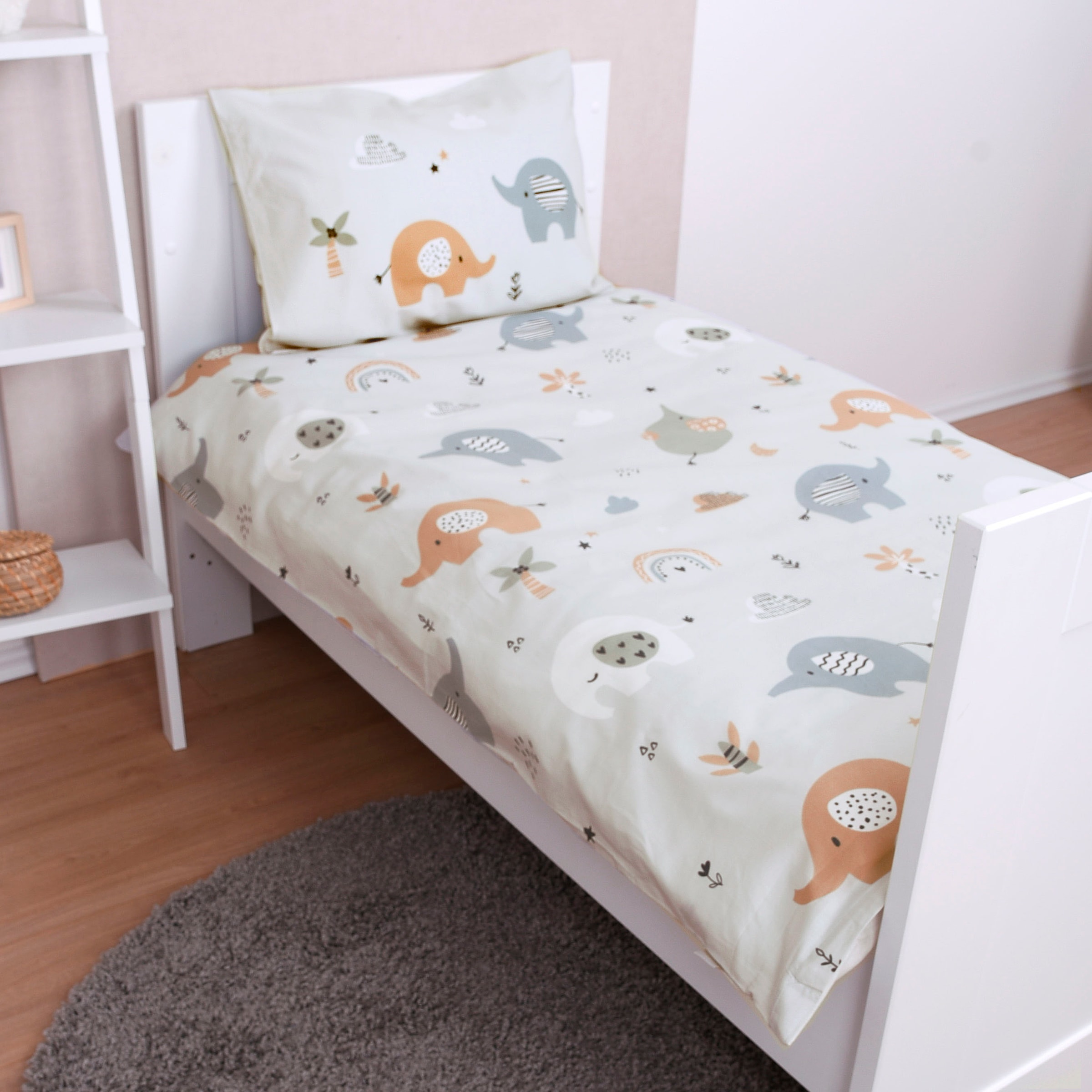 Baby Best Babybettwäsche »babybest Elephants«, mit liebevollem Motiv