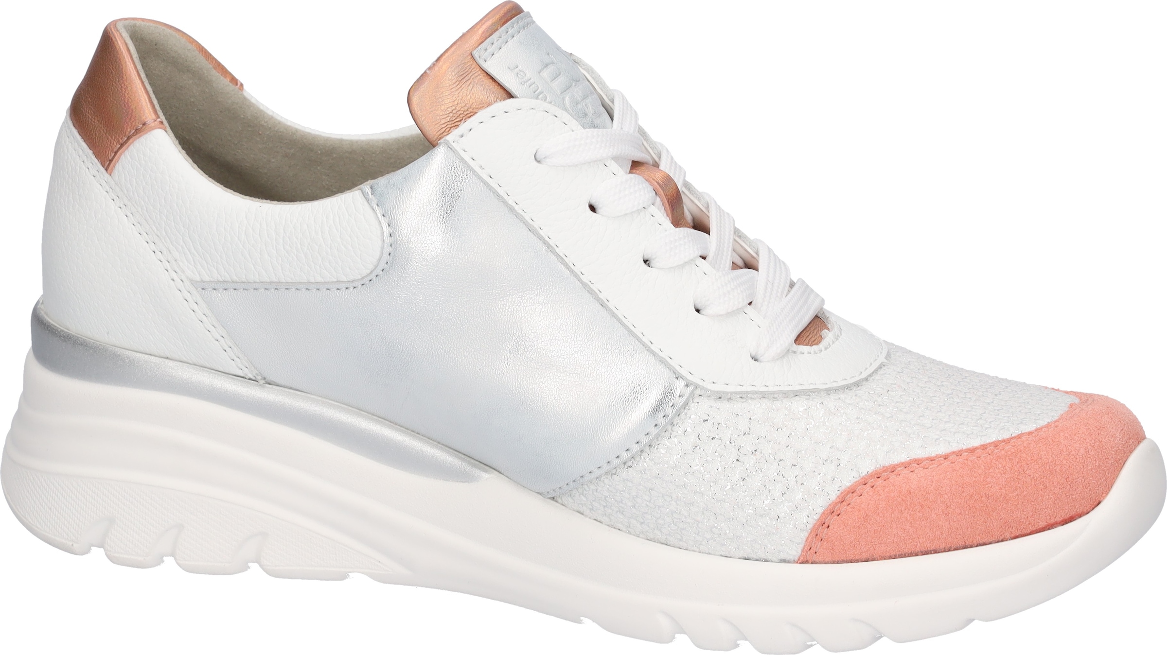 Waldläufer Keilsneaker »H-CARLA Soft«  Schnürschuh, Halbschuh, Bequemschuh mit Kontrastbesatz