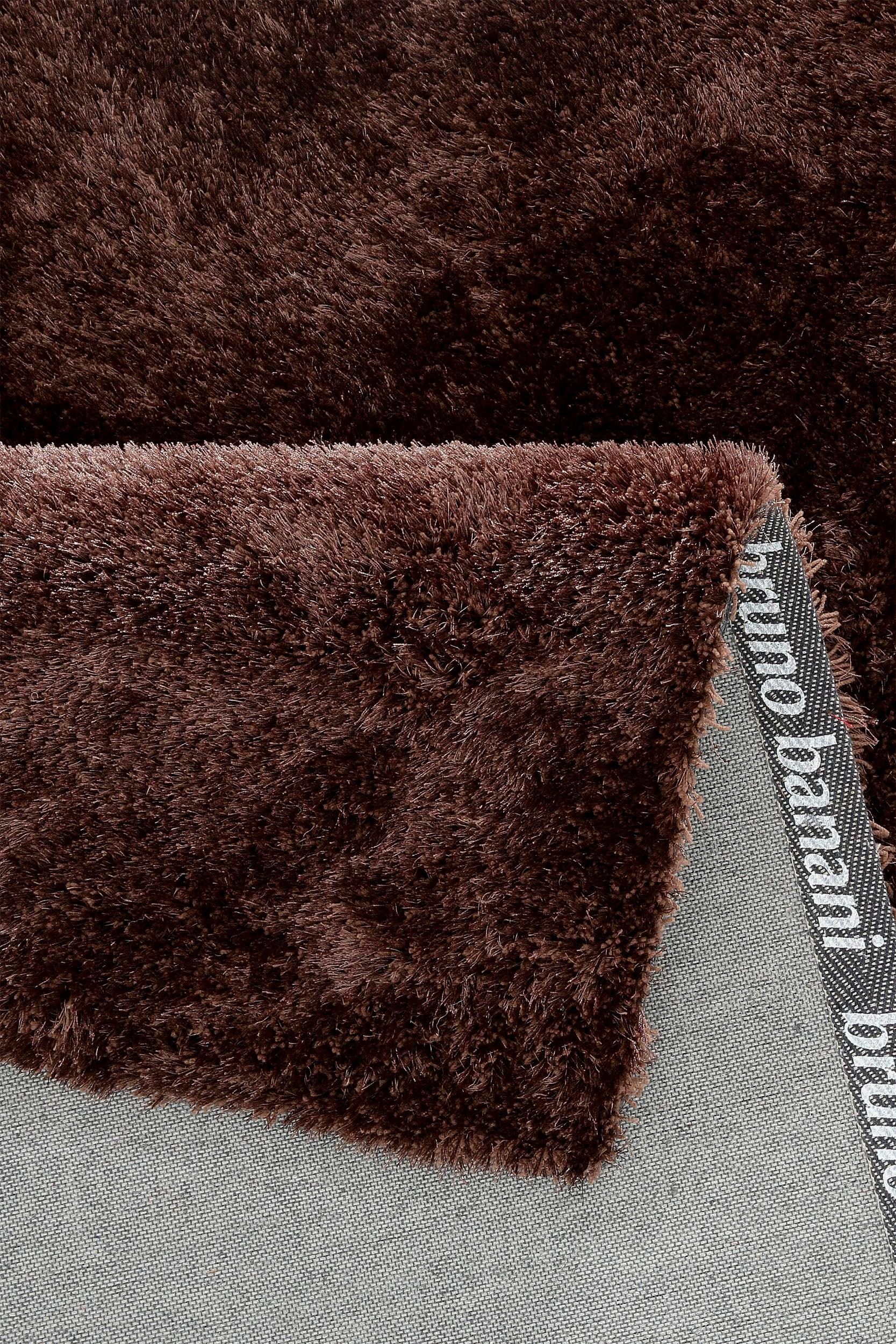 Bruno Banani Teppich »Dana Teppich, besonders weich und kuschelig, Kundenliebling«, rechteckig, 30 mm Höhe, uni, Mikrofaser Teppiche, Wohnzimmer, Schlafzimmer, Esszimmer