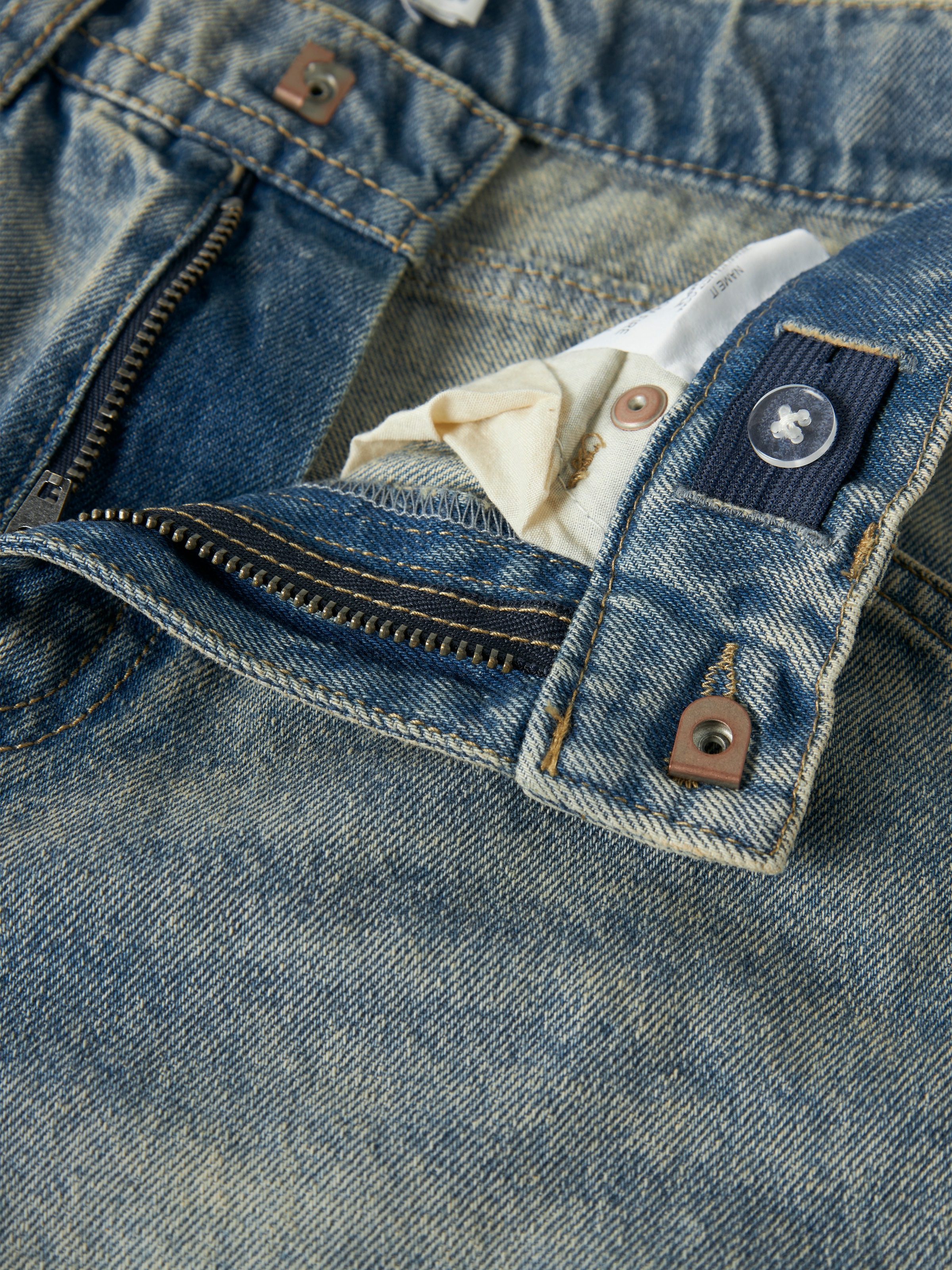 Name It Jeansbermudas »NKMRYAN BERMUDA 3800-IM NOOS« Baumwolle, Skater Fit