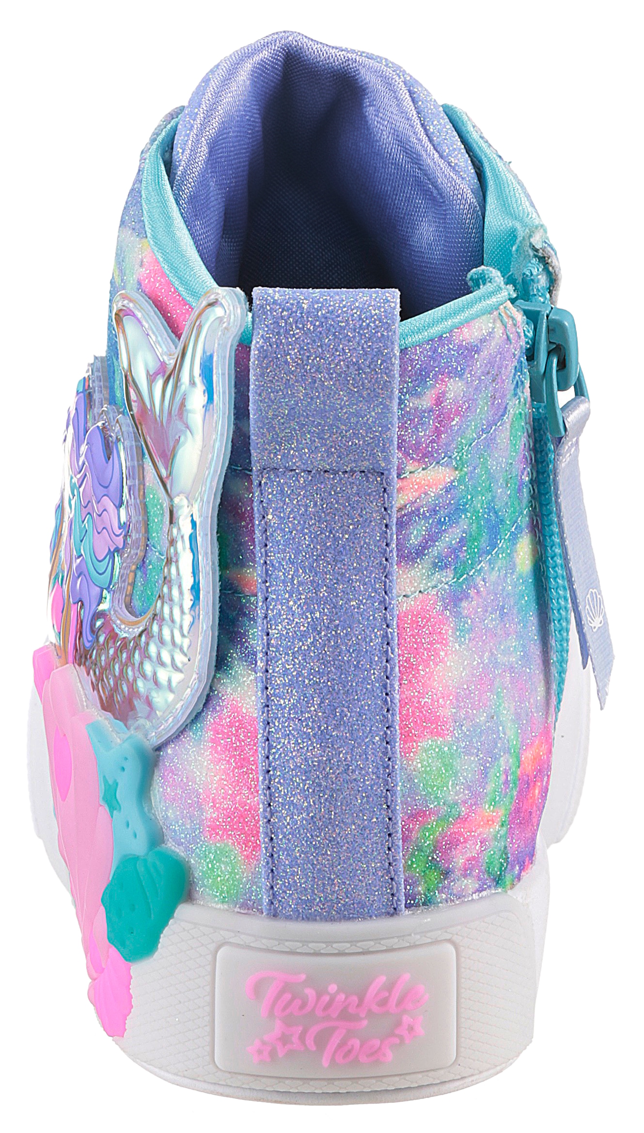 Skechers Sneaker »TWINKLE MAGIC LIGHTS«, Blink,-Schnürboots,Reißver.,Glitzer, Größenschablone zum Download