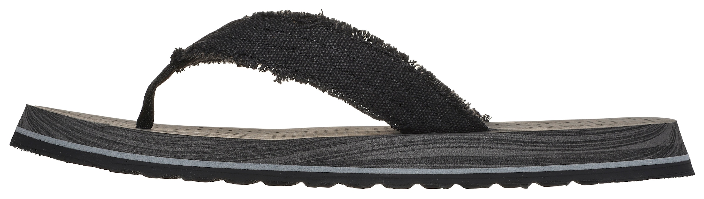 Skechers Zehentrenner »TANTRIC-FRITZ«, Sommerschuh, Schlappen, Poolslides, Badeschuh, mit weichem Zehensteg