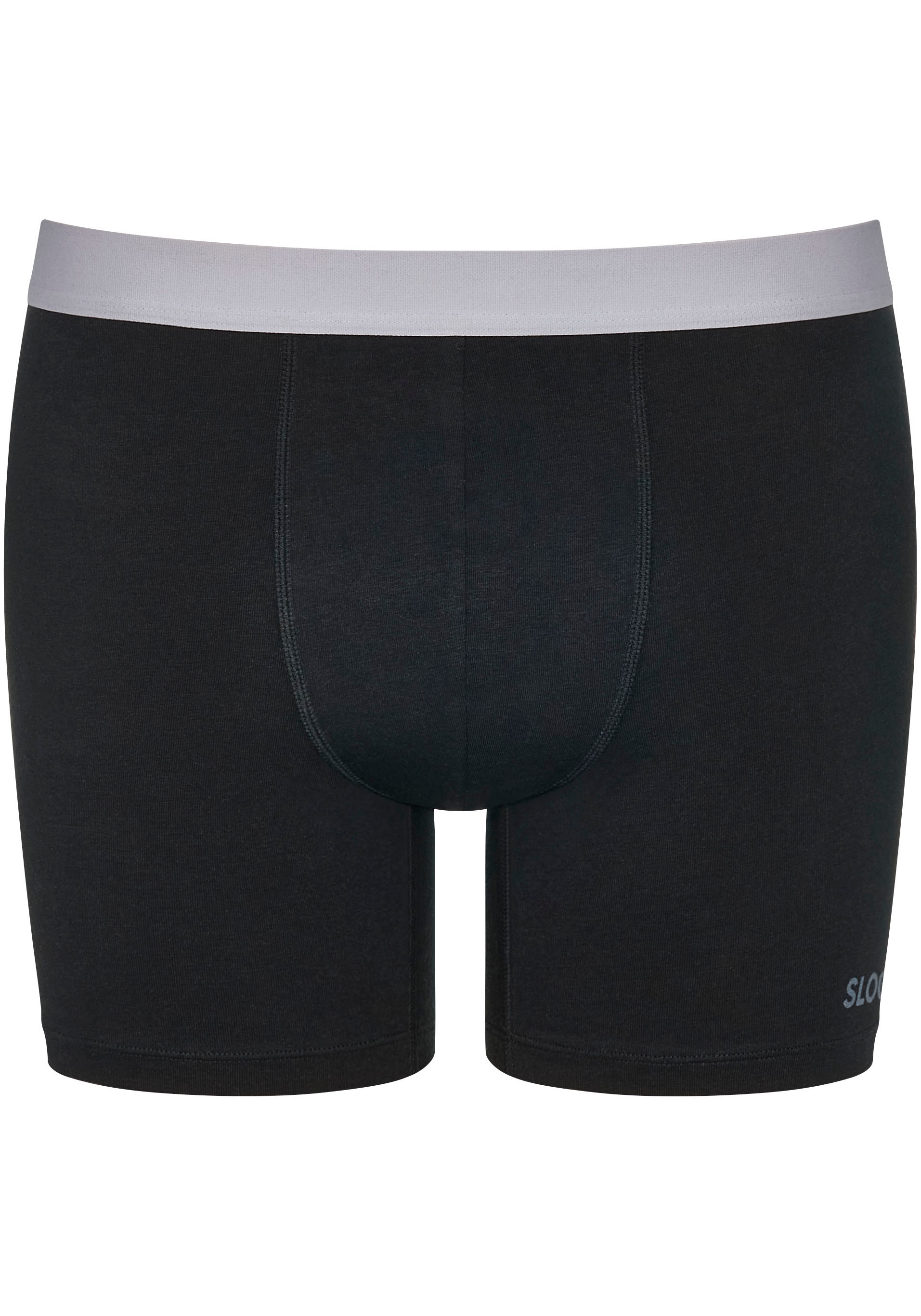 sloggi Retro Boxer »men GO ABC 2.0 Short 2P«, (2er Pack), dezentes, gedrucktes sloggi-Logo am Saum