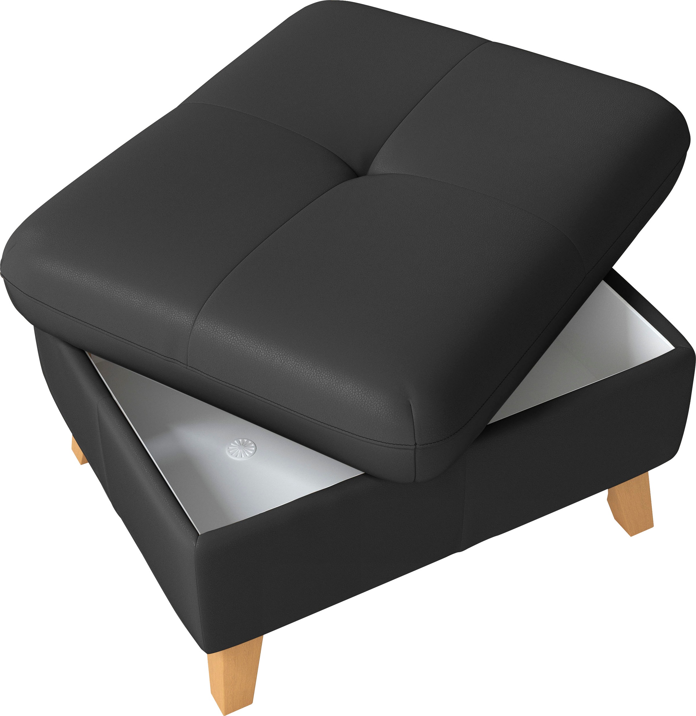 sit&more Stauraumhocker »Göteborg«, mit Federkern