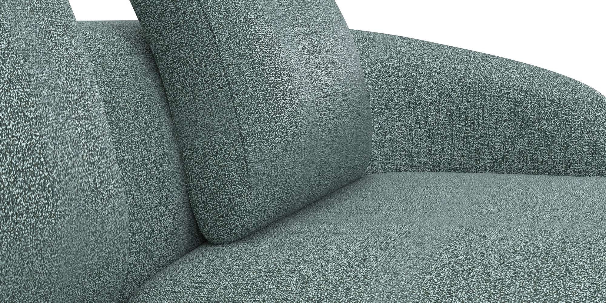 FLEXLUX Wohnlandschaft »Torino, rund, L-Form, Sofa-Ecke mit Recamiere, Longchair-Sofa«, Modernes, organisches Sofa-Design, Kaltschaum, Wellenunterfederung