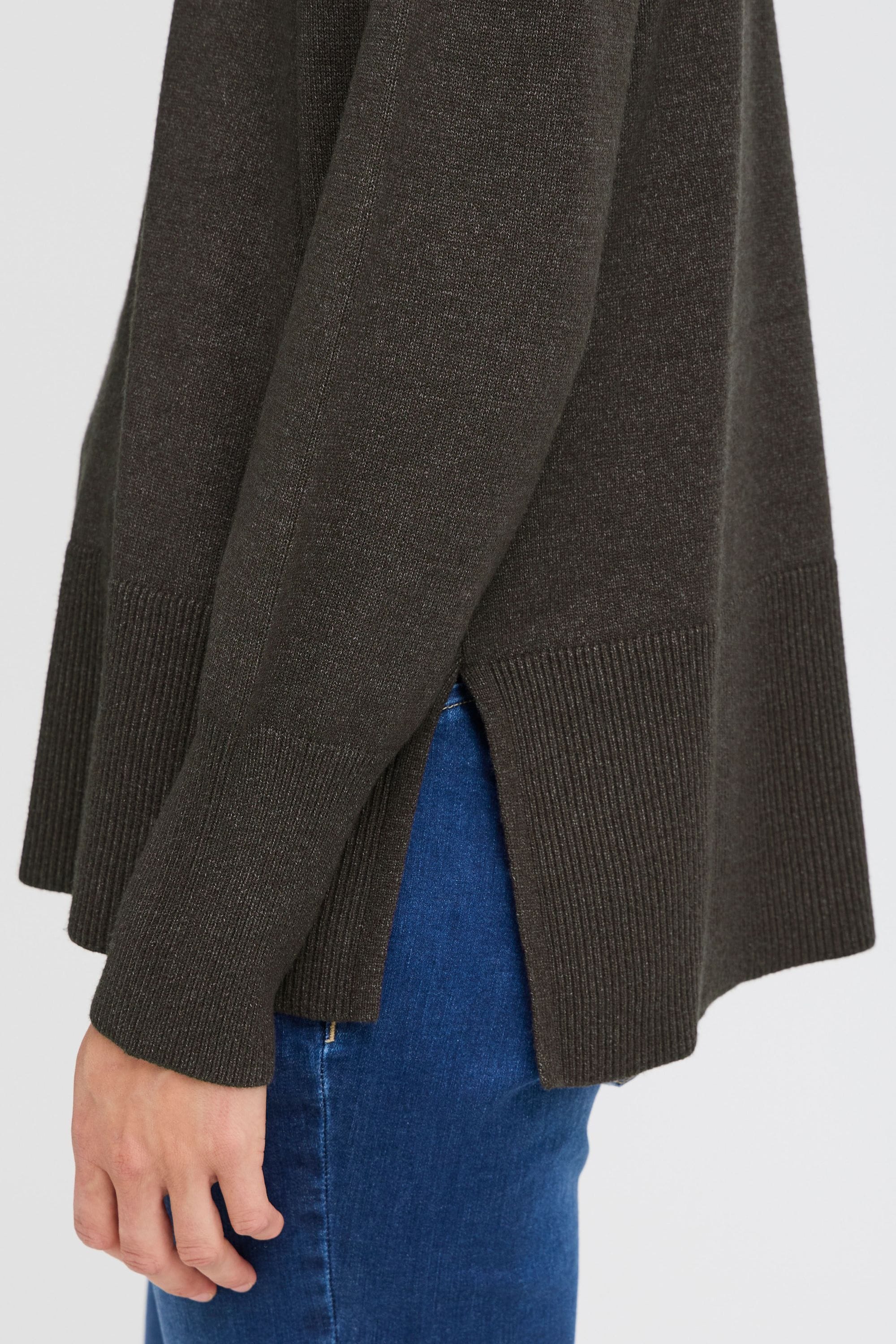 Pulz Jeans Strickfleece-Pullover »Strickpullover PZSTEFFI Roll Neck«