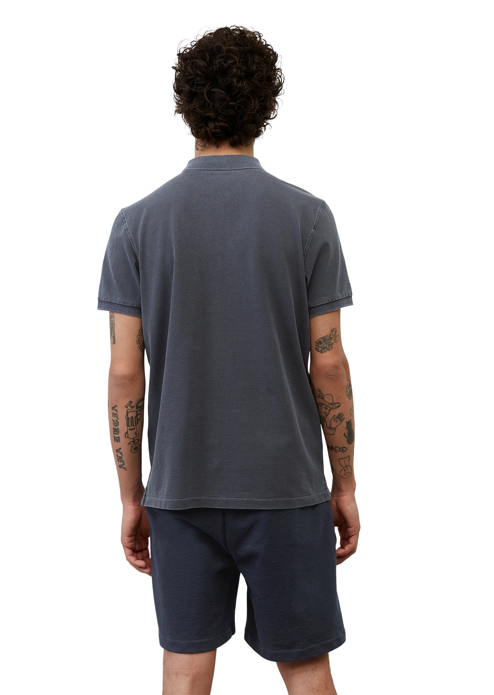 Marc O'Polo Poloshirt mit dezenter Logostickerei