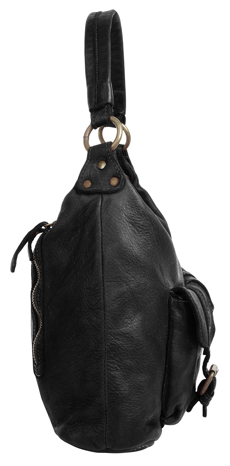 Cluty Shopper echt Leder, Made in Italy