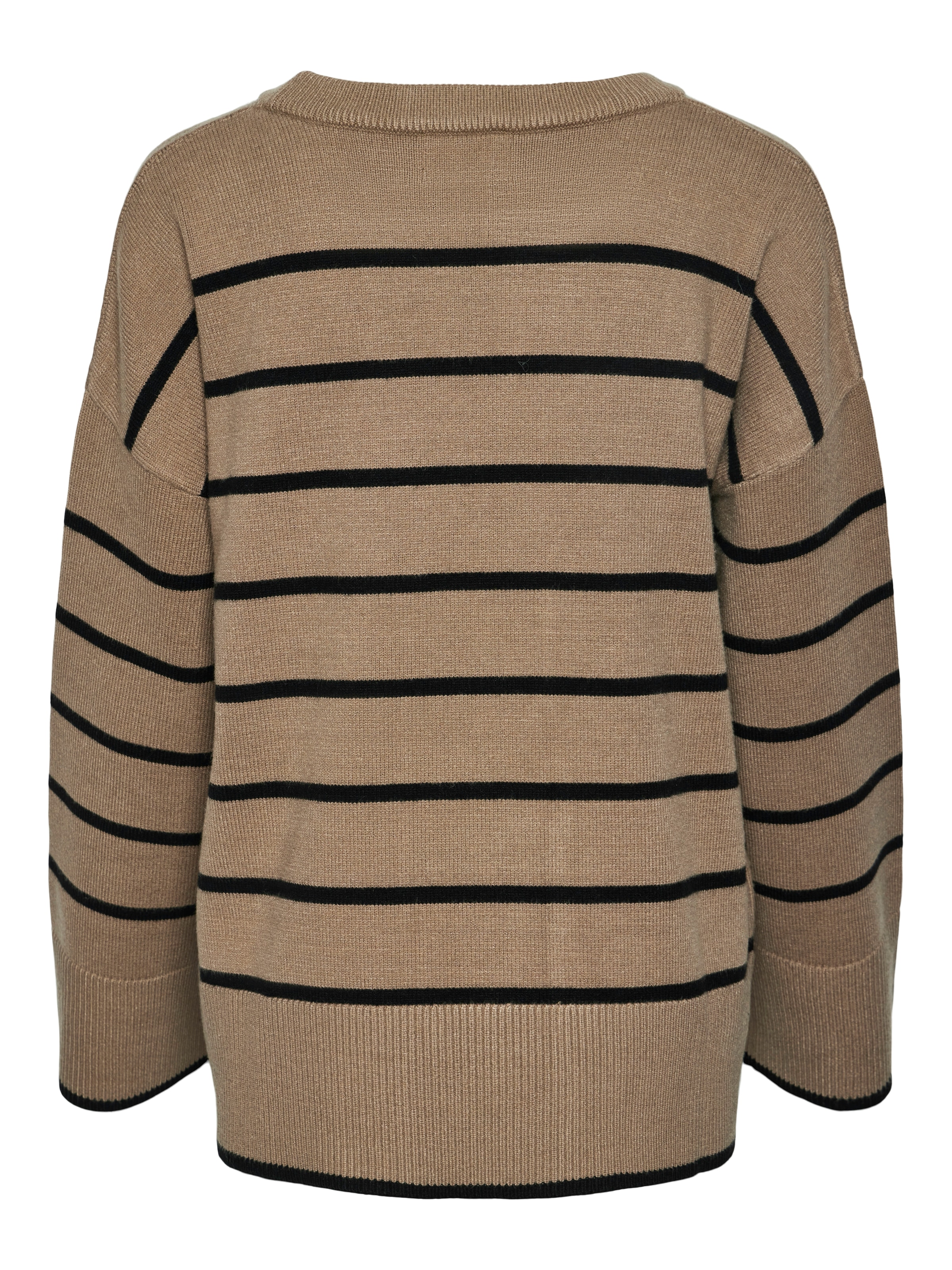 pieces Rundhalspullover »PCMATHILDE LS O-NECK KNIT NOOS BC«