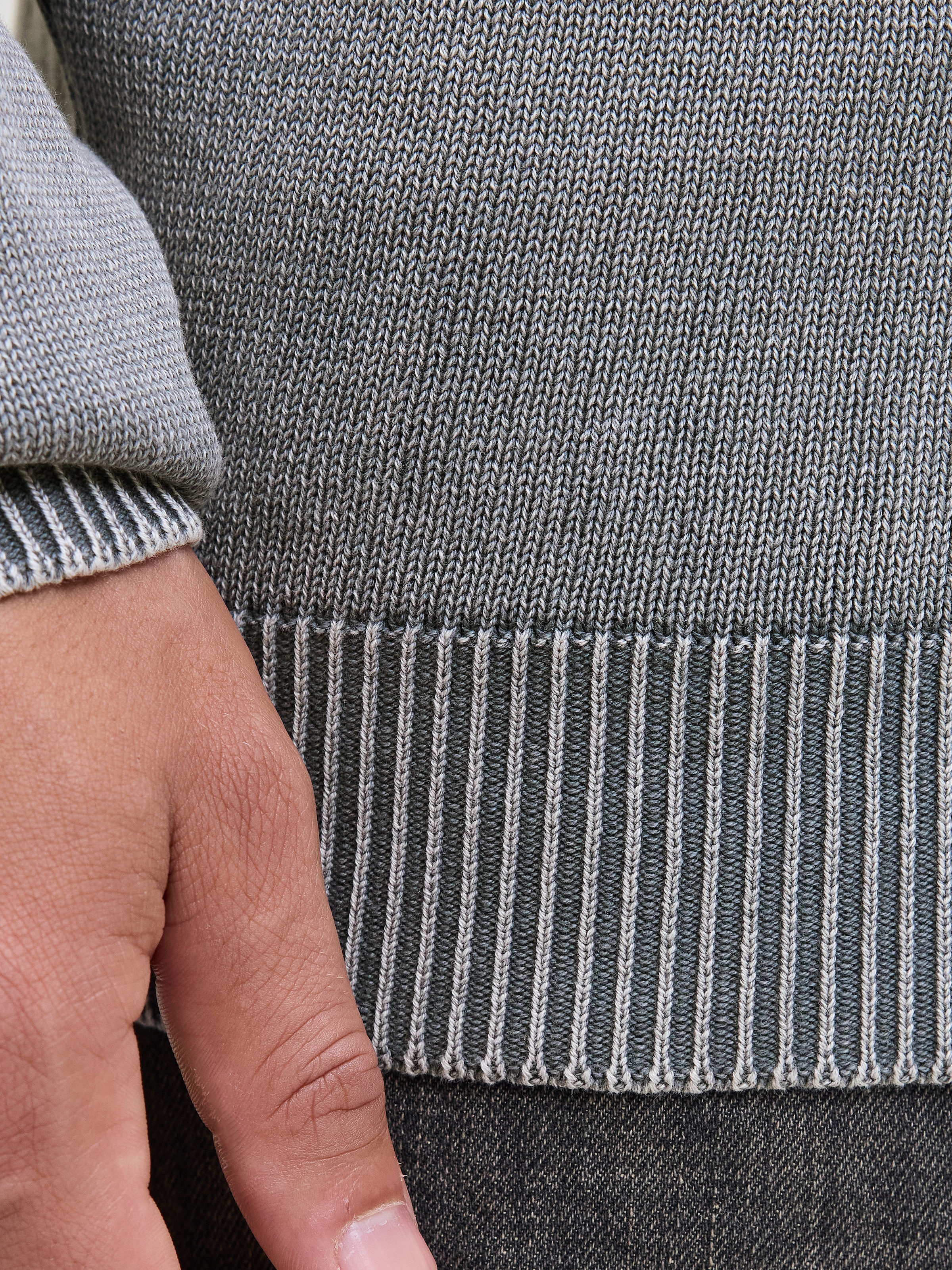 Jack & Jones Rundhalspullover »JJECHARGE FADED KNIT CREW NECK NOOS«
