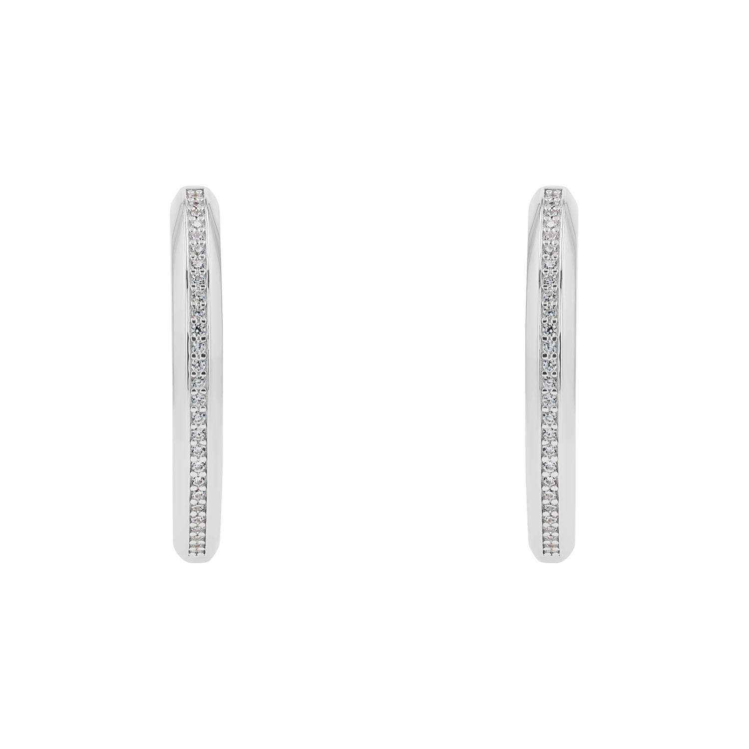 JOOP! Paar Creolen »2039694« mit Zirkonia (synth.)