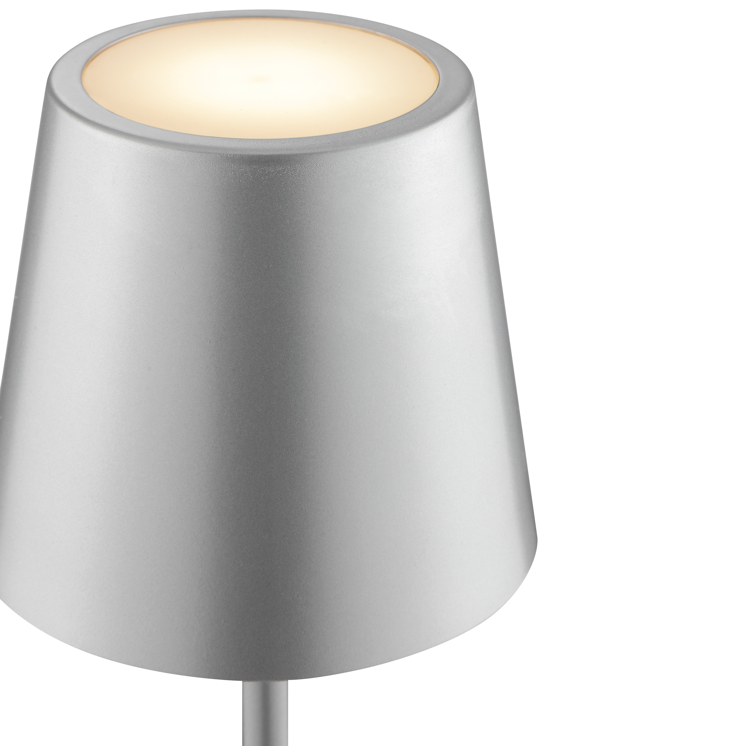Brilliant LED Tischleuchte »Elora« LED-Modul 1 Stk. Warmweiß LED Akku Leuchte, 220 lm, 2700 K, Wireless Charging, dimmbar