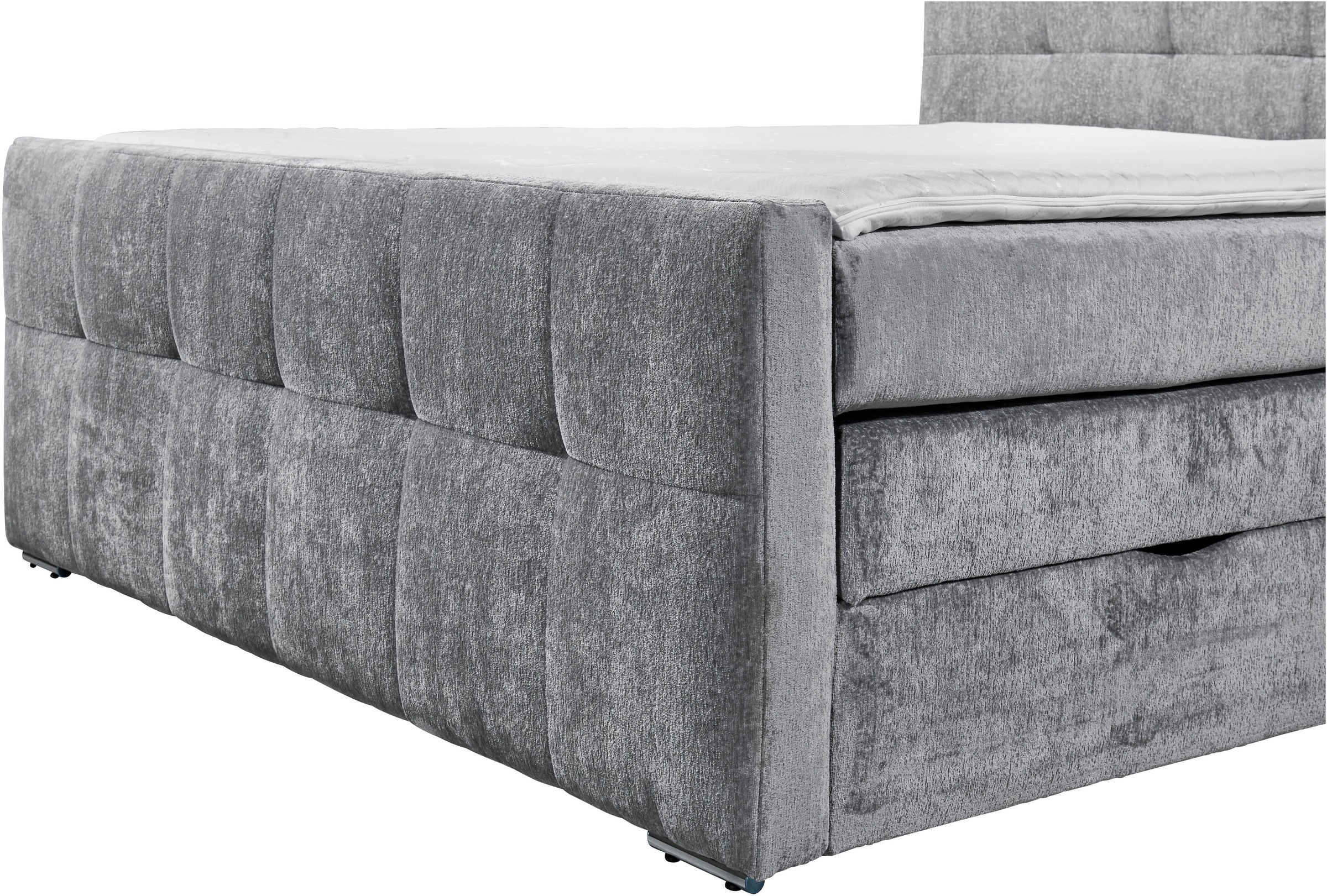 Places of Style Boxspringbett »Rosà«, H3/H3, H3/H4, H4/H4 möglich