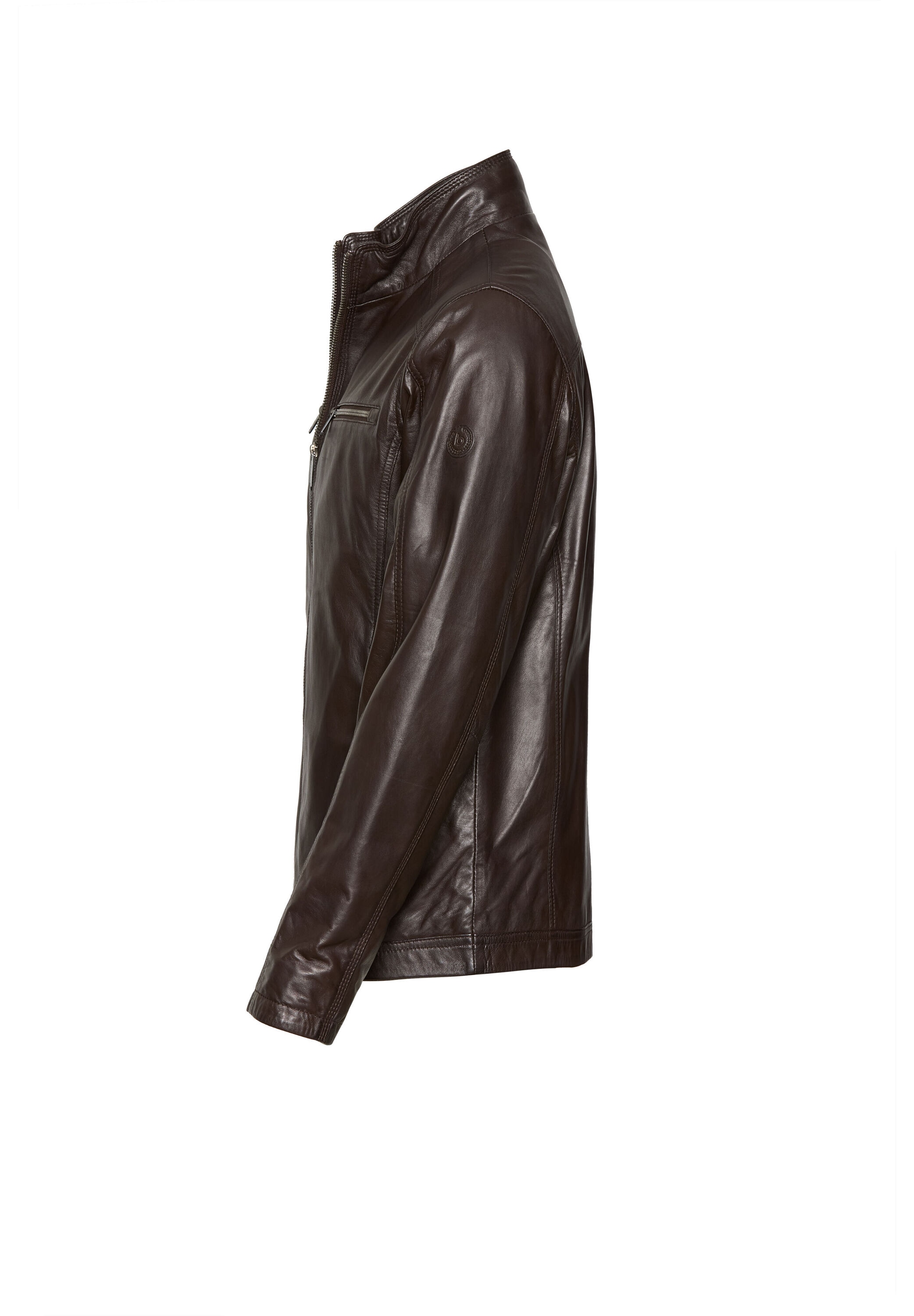 bugatti Lederjacke »BUTOTO« ohne Kapuze in Regular Fit