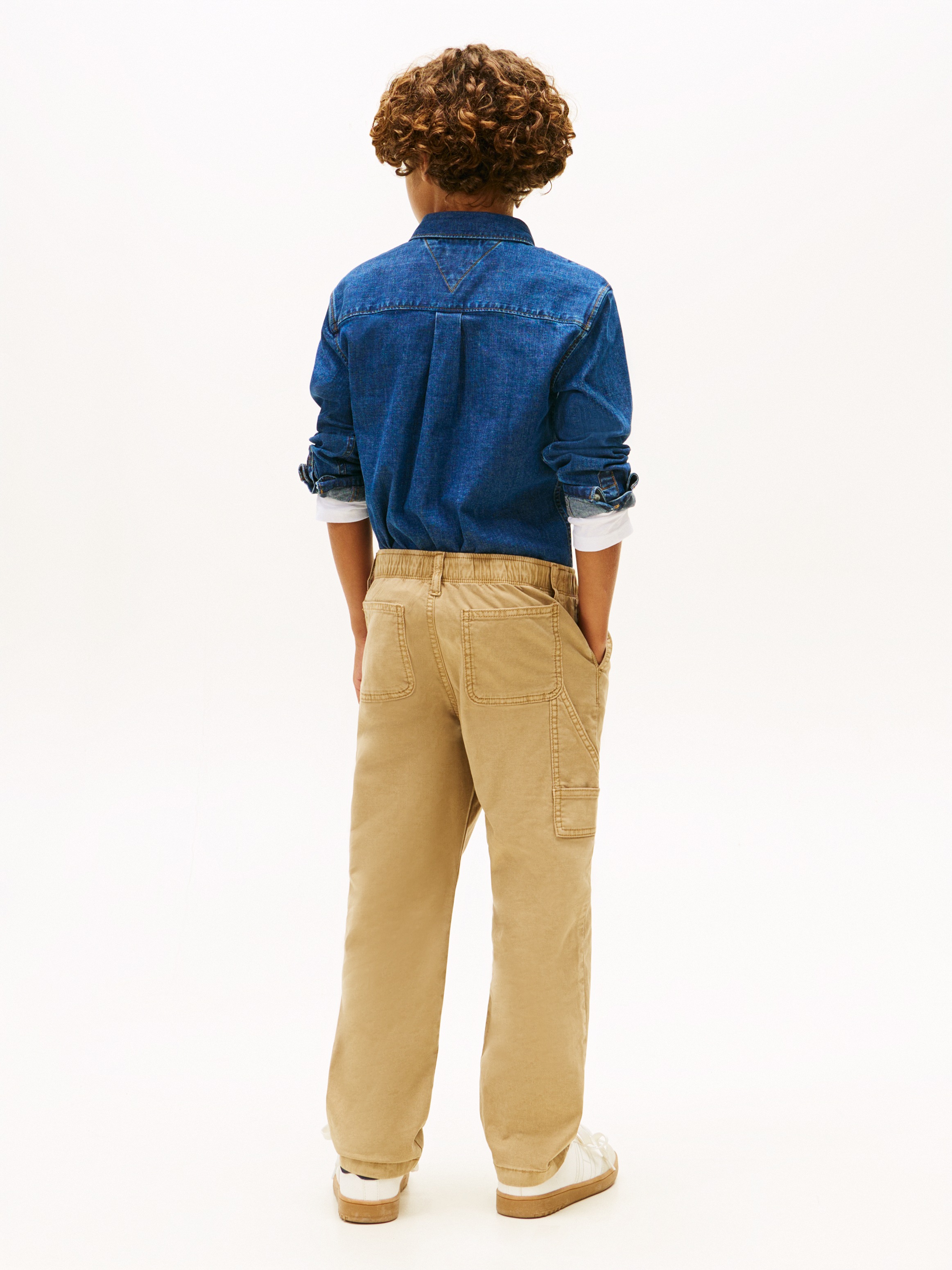 Tommy Hilfiger Stoffhose »HERRINGBONE RELAXED WORKER PANT«