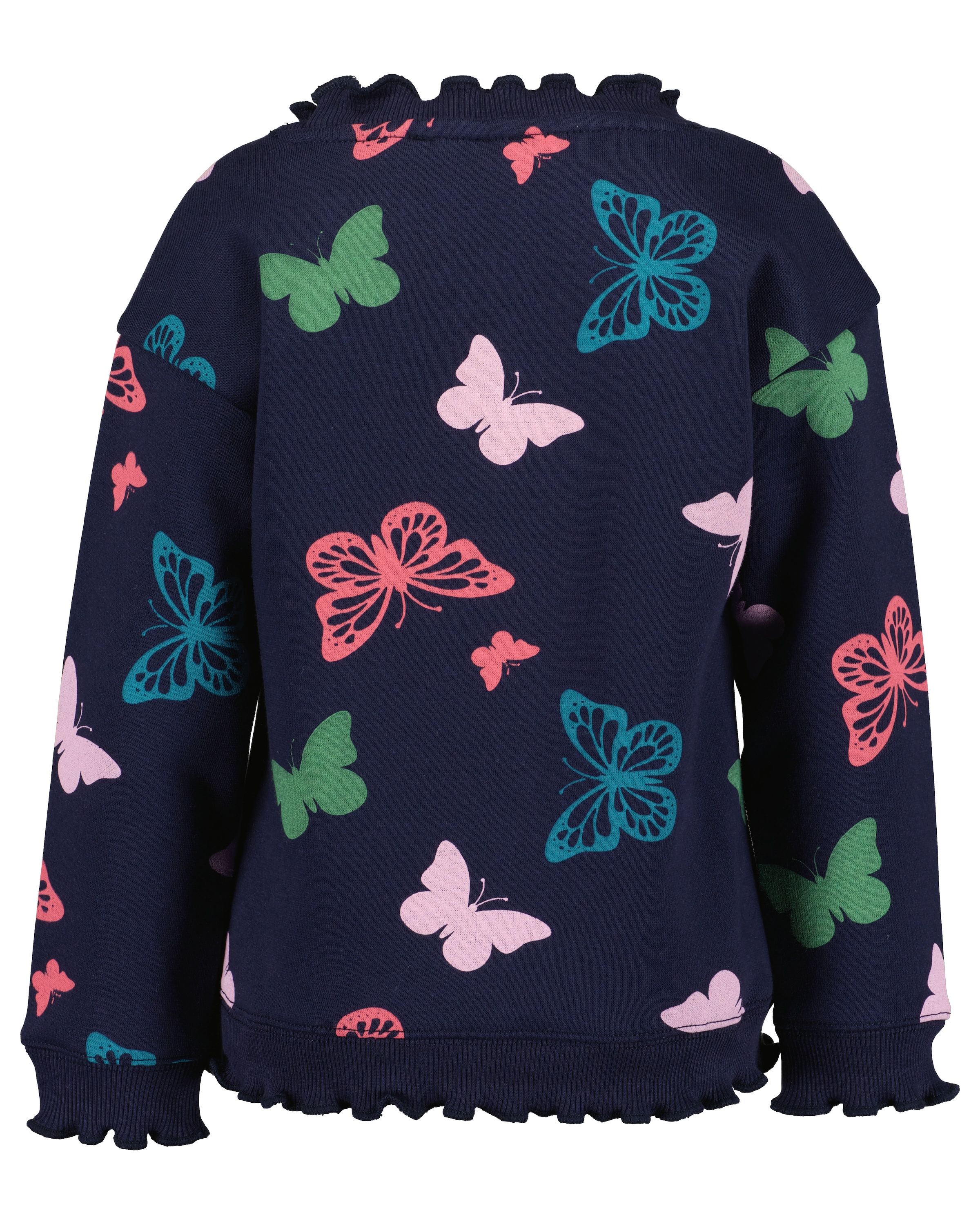Blue Seven Sweatshirt, mit tollen Wellenkanten